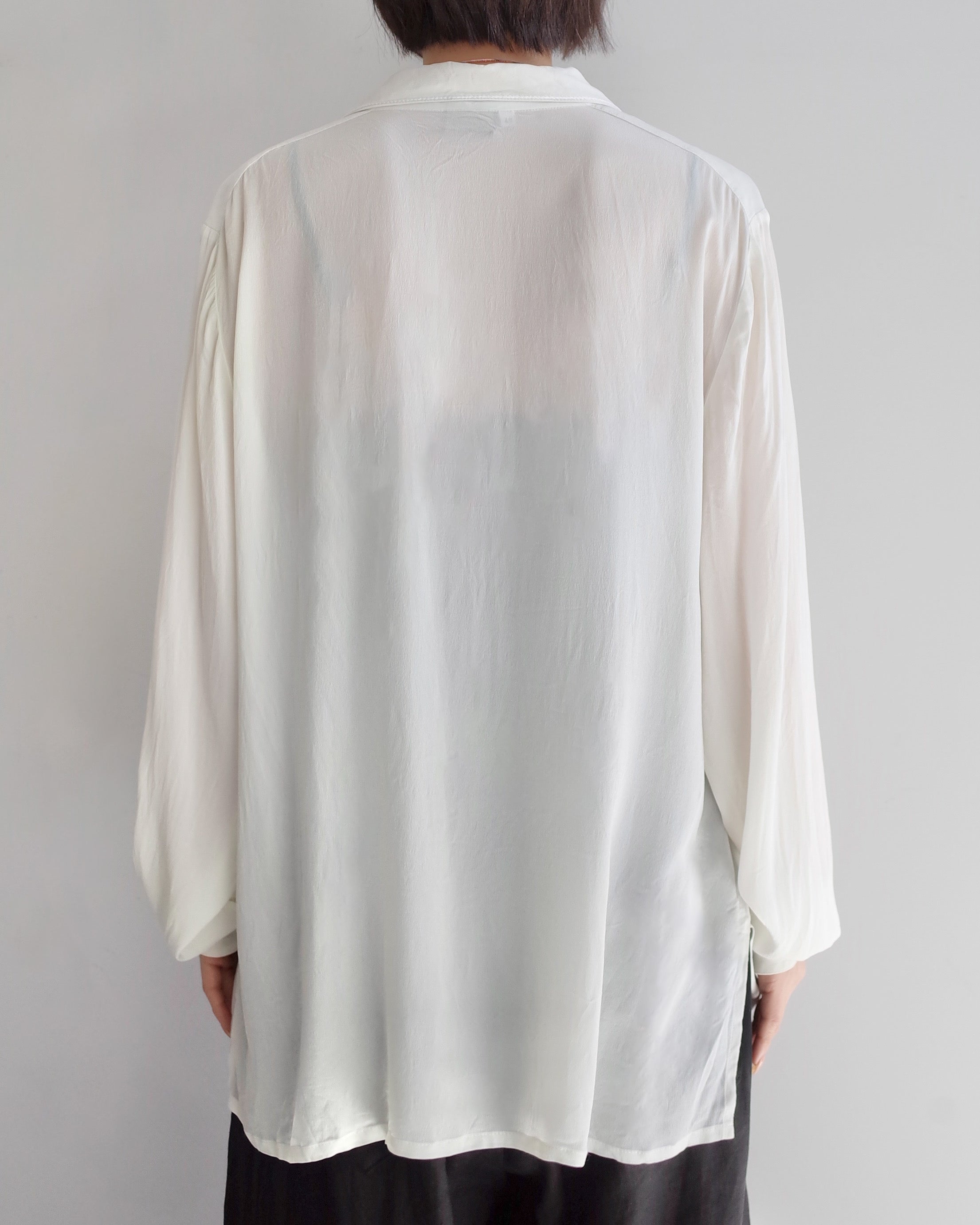 Used / OPEN COLLAR SHIRT