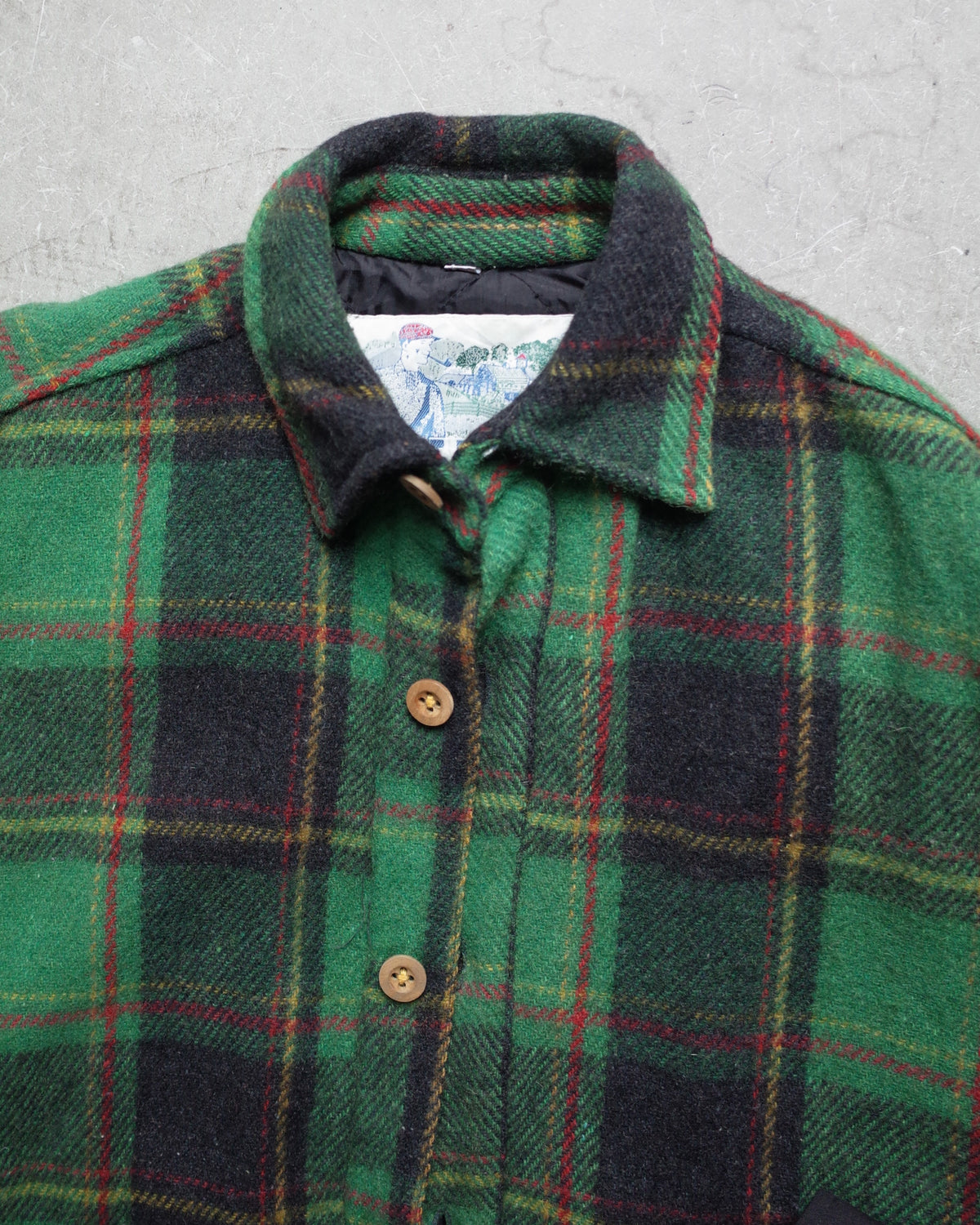 Used / WOOL SHIRT JACKET