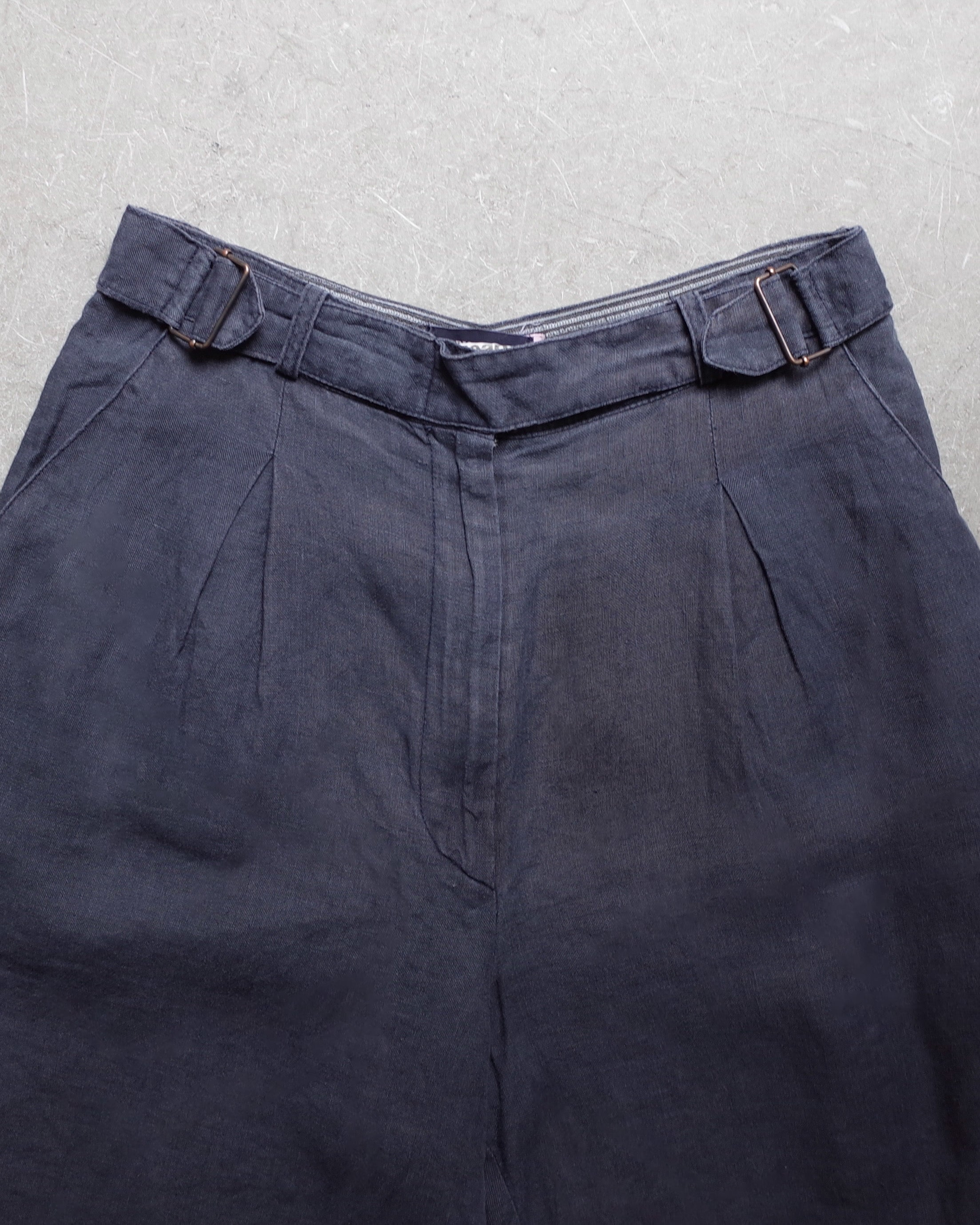 Used / ARMANI JEANS LINEN GURKHA SHORTS