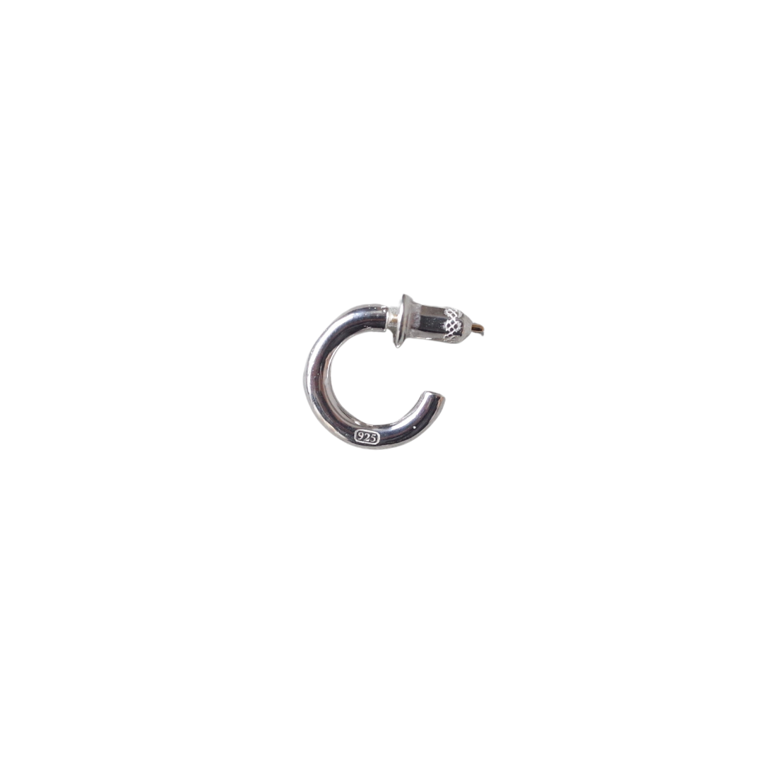 ROUND CURVE EARRING 9mm