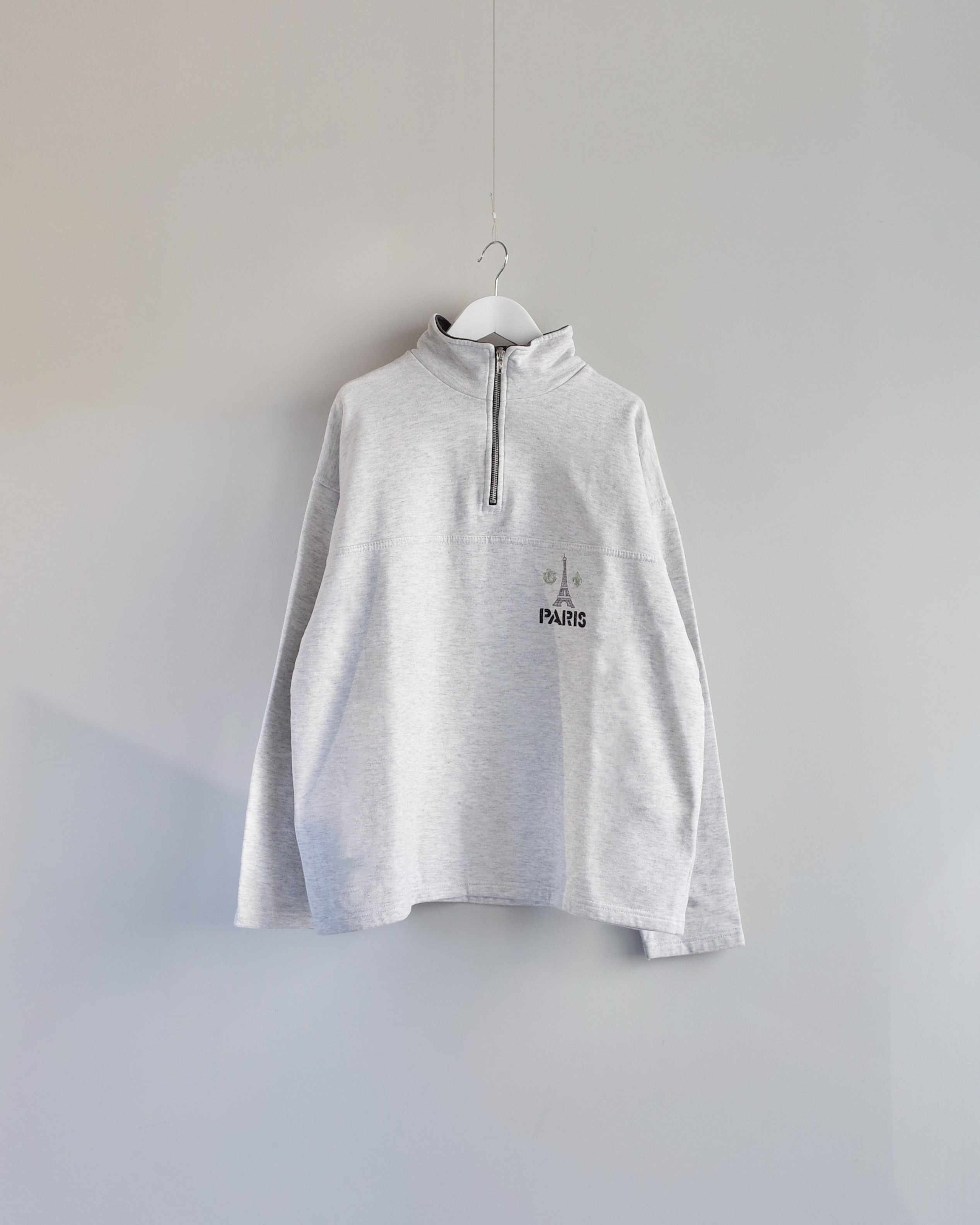 Used / HALF ZIP SWEAT PULLOVER