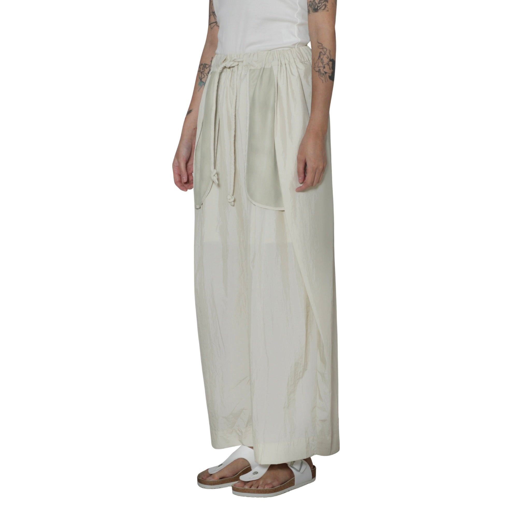 WIDE GATHER PANTS
