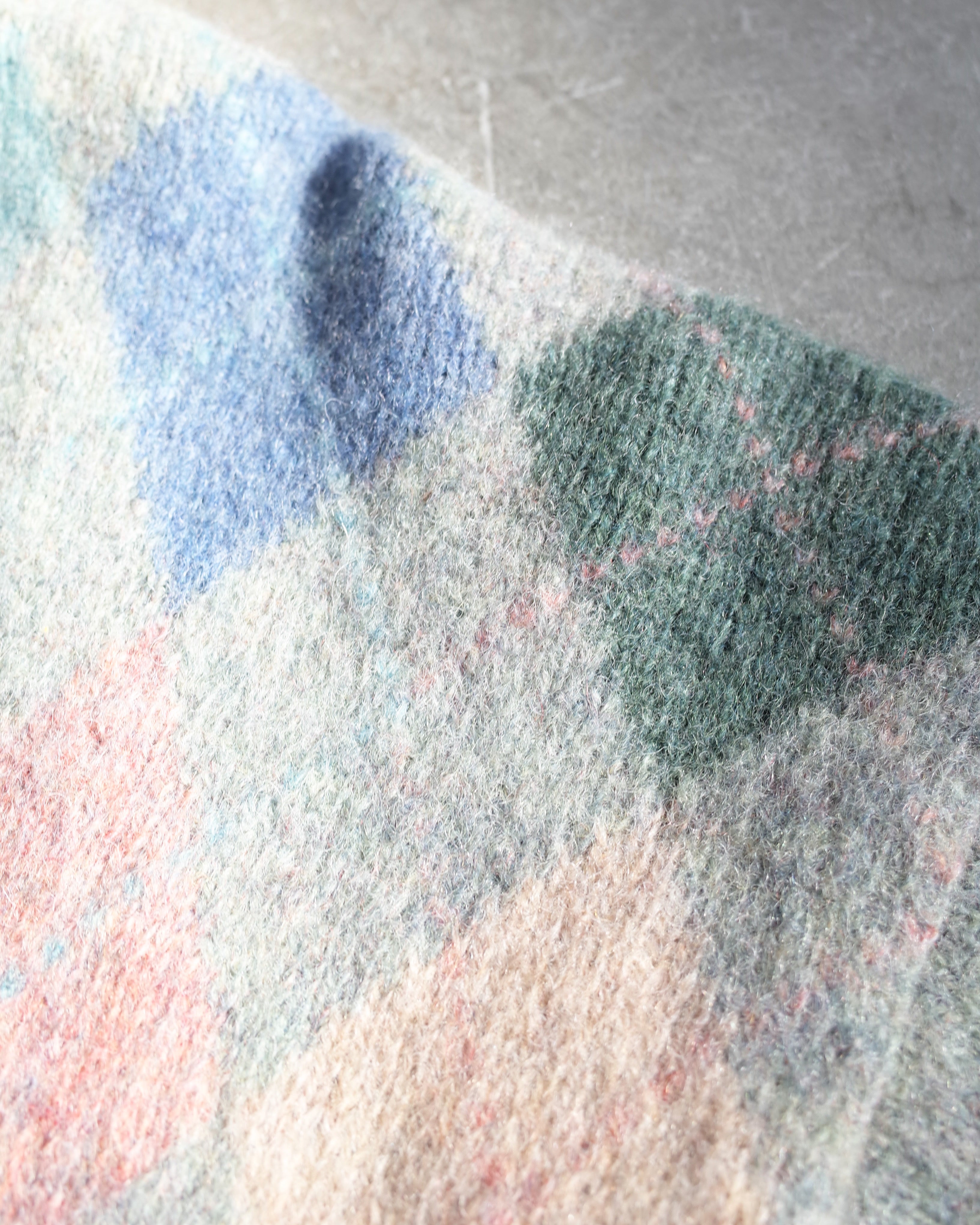 Used / ARGYLE CARDIGAN