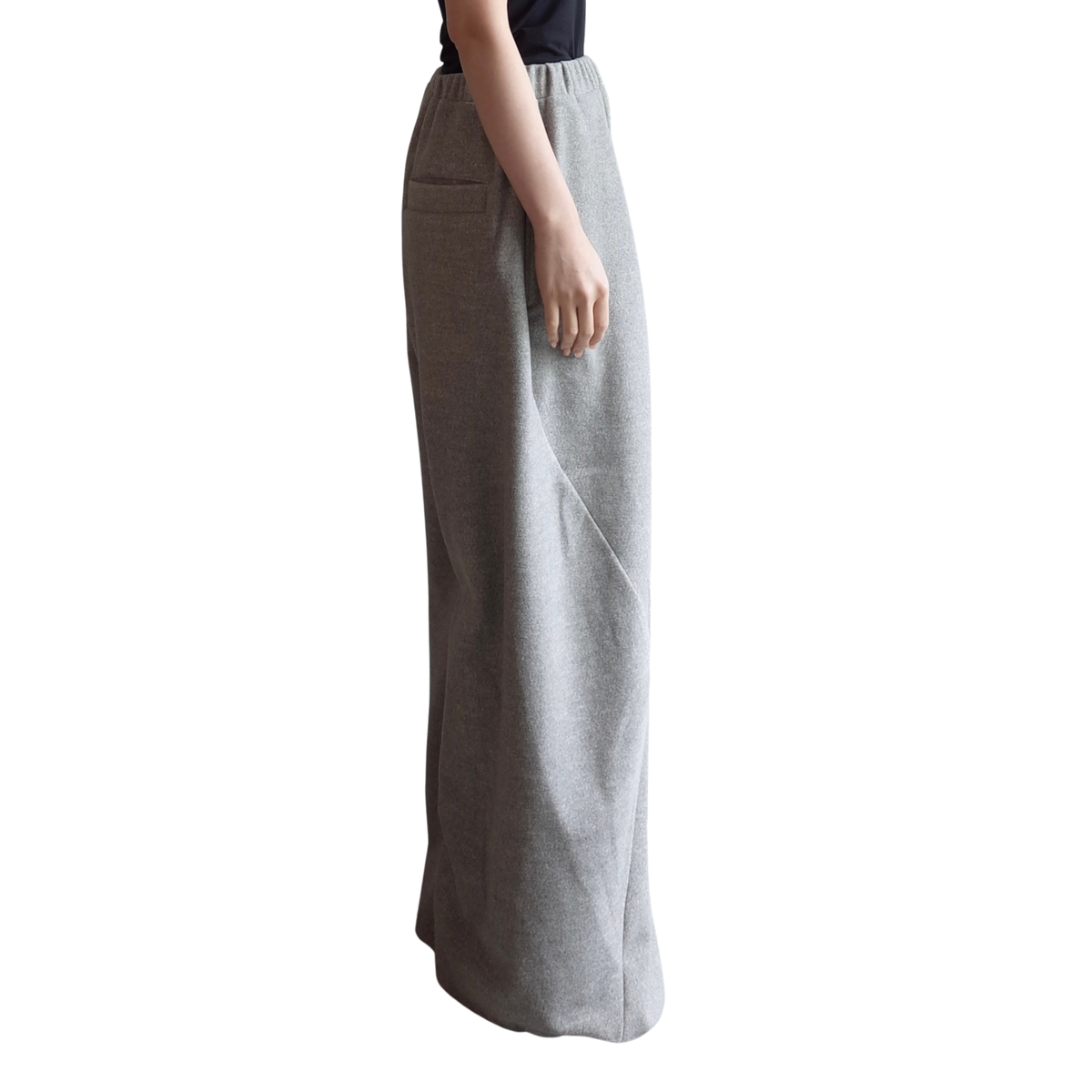FLEECE WIDE PANTS