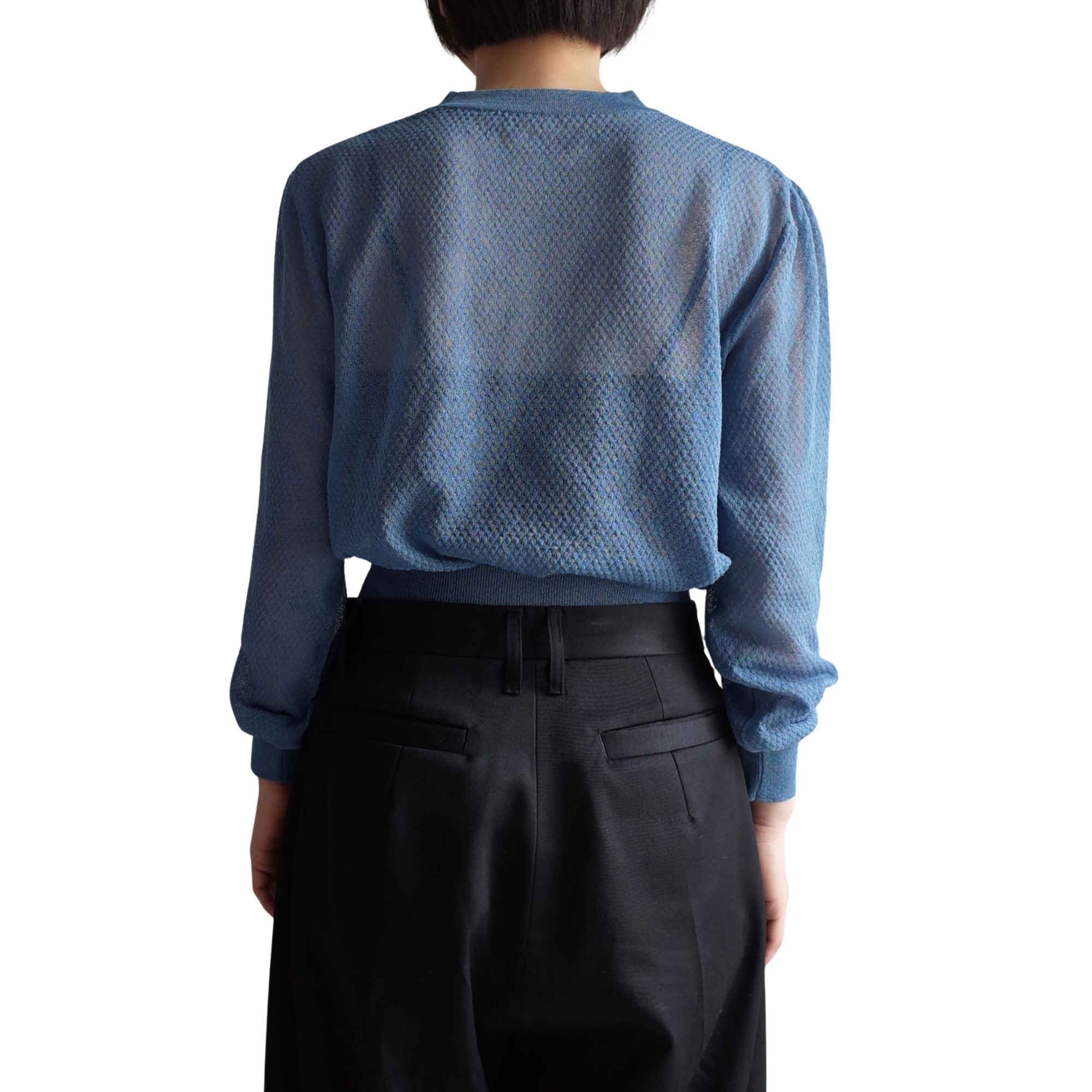 BUTTON KNIT PULLOVER