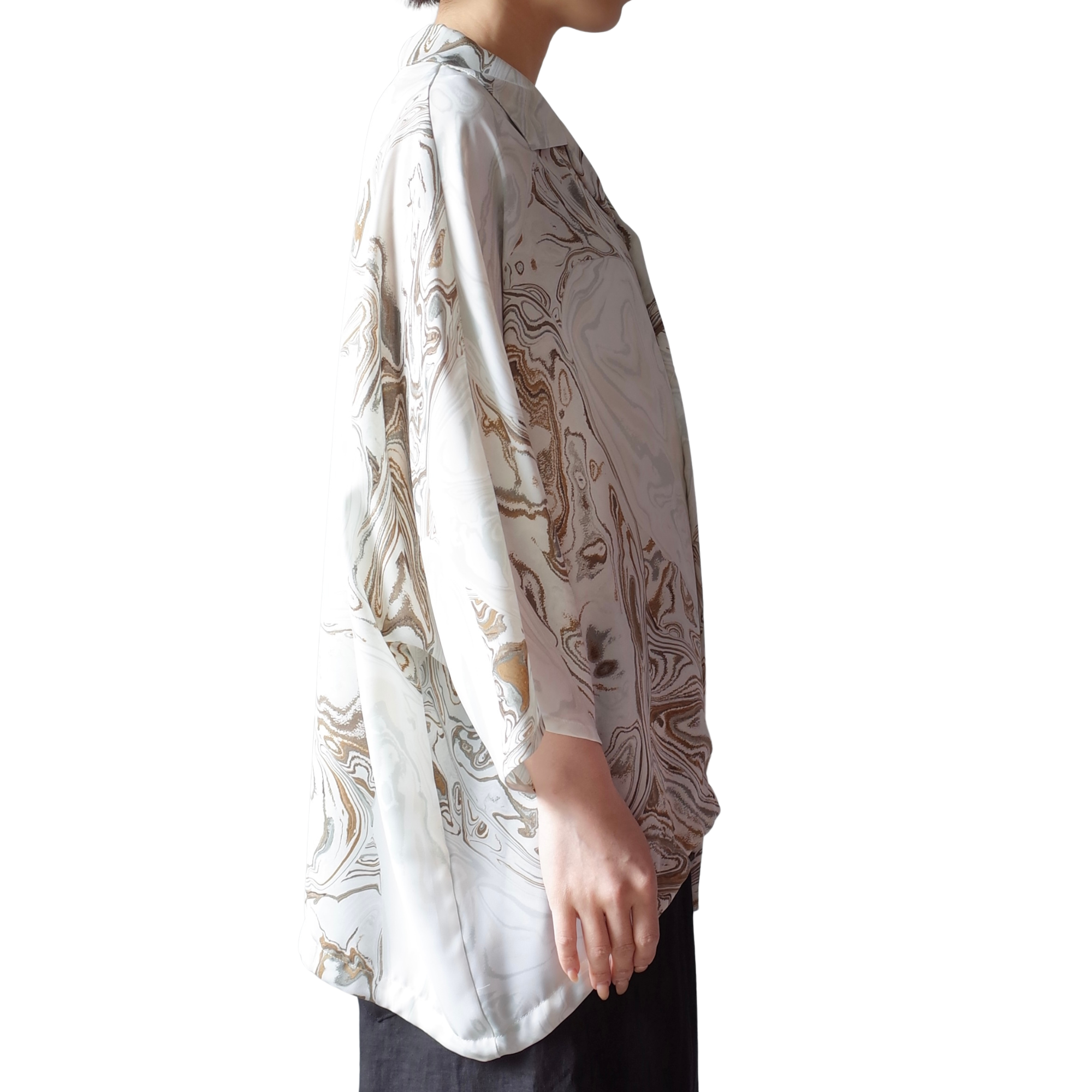 DOLMAN HALFSLEEVE BLOUSE