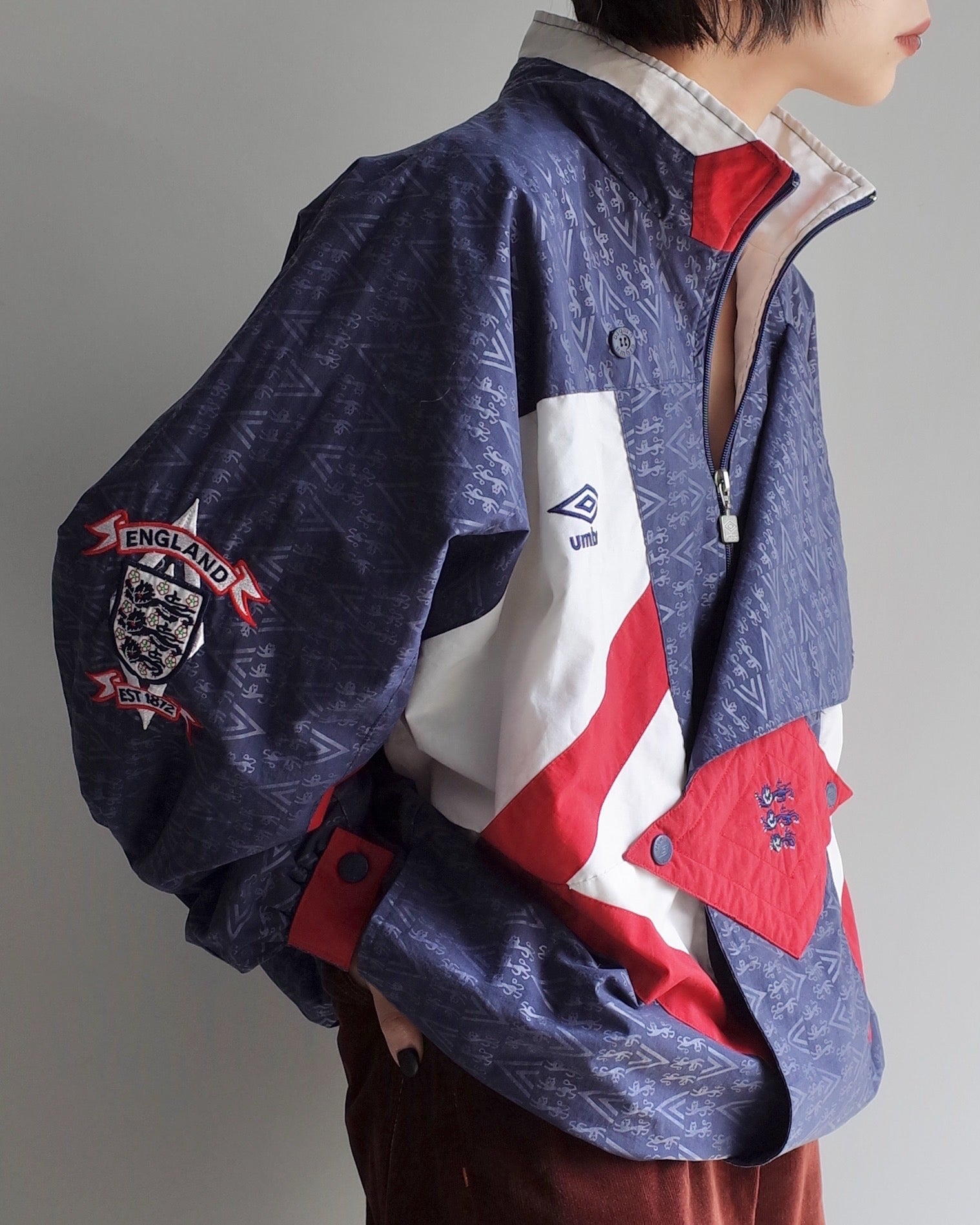 Used / unbro NYLON JACKET