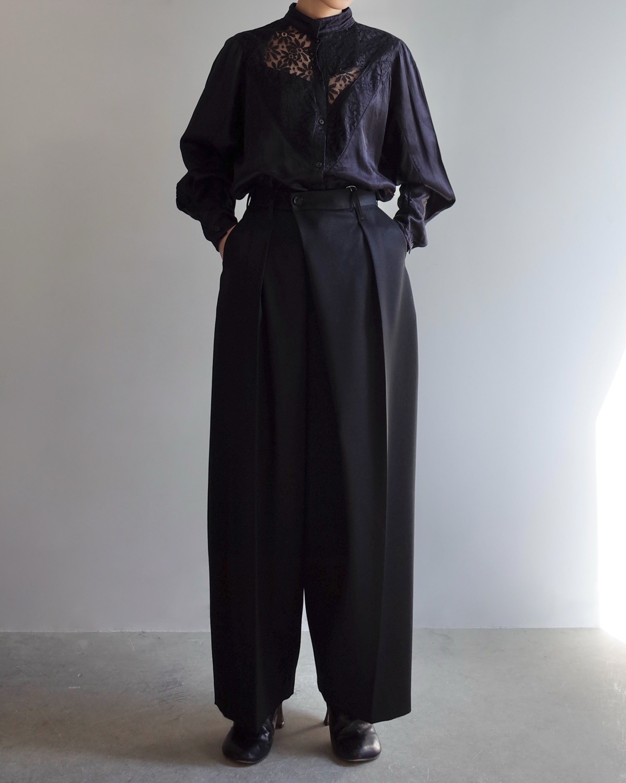 Used / RACE DOCKING BLOUSE