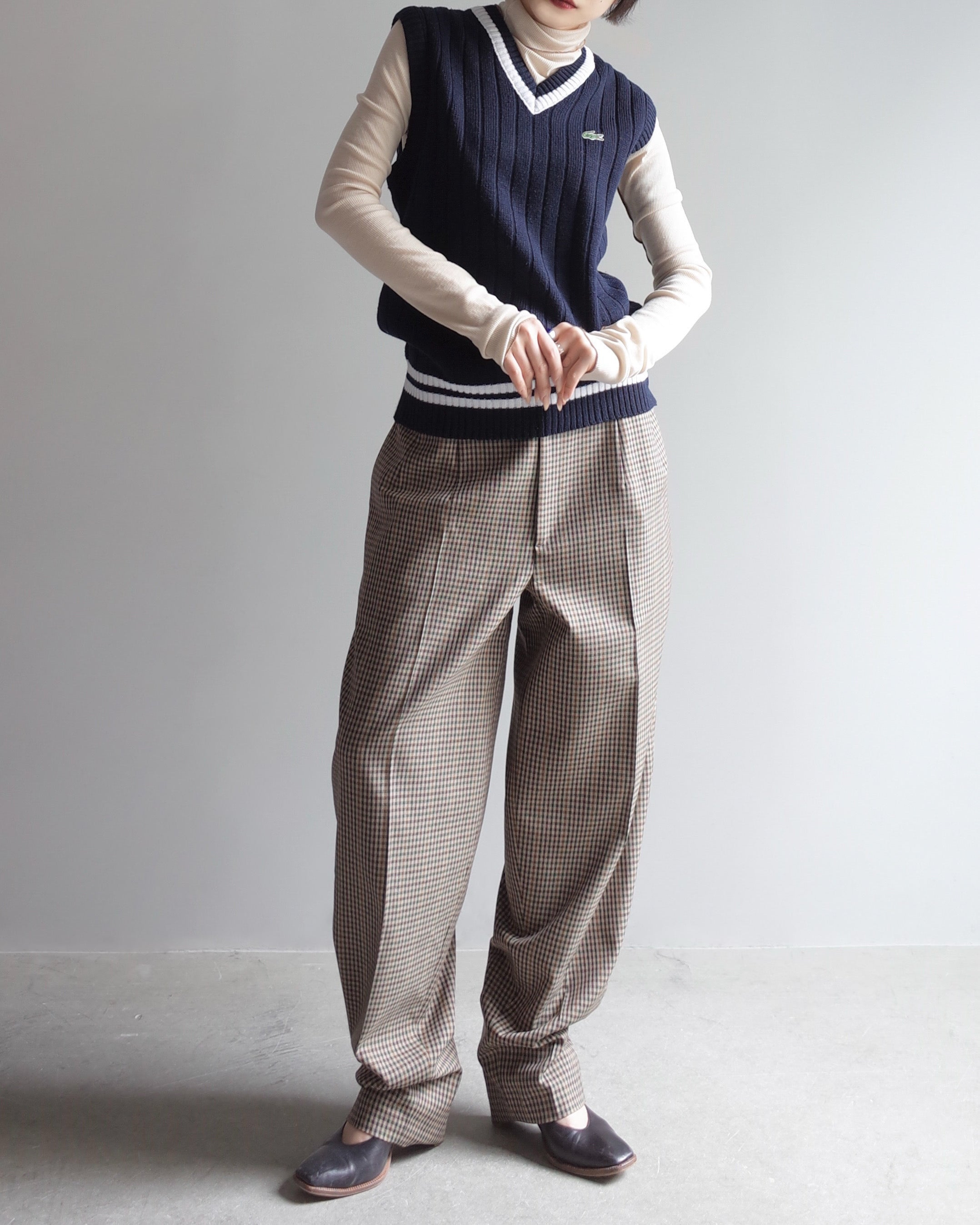 Used / 70s Lacoste KNIT VEST
