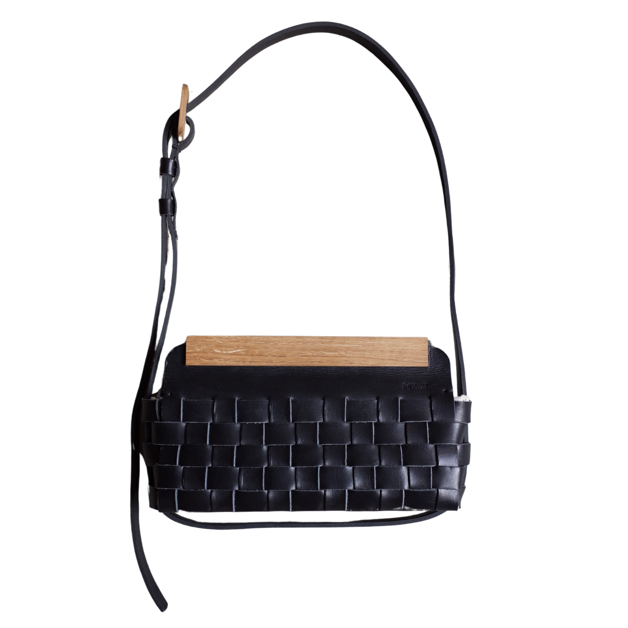 BOLSO MIMBRE BAGUETTE NEGRO