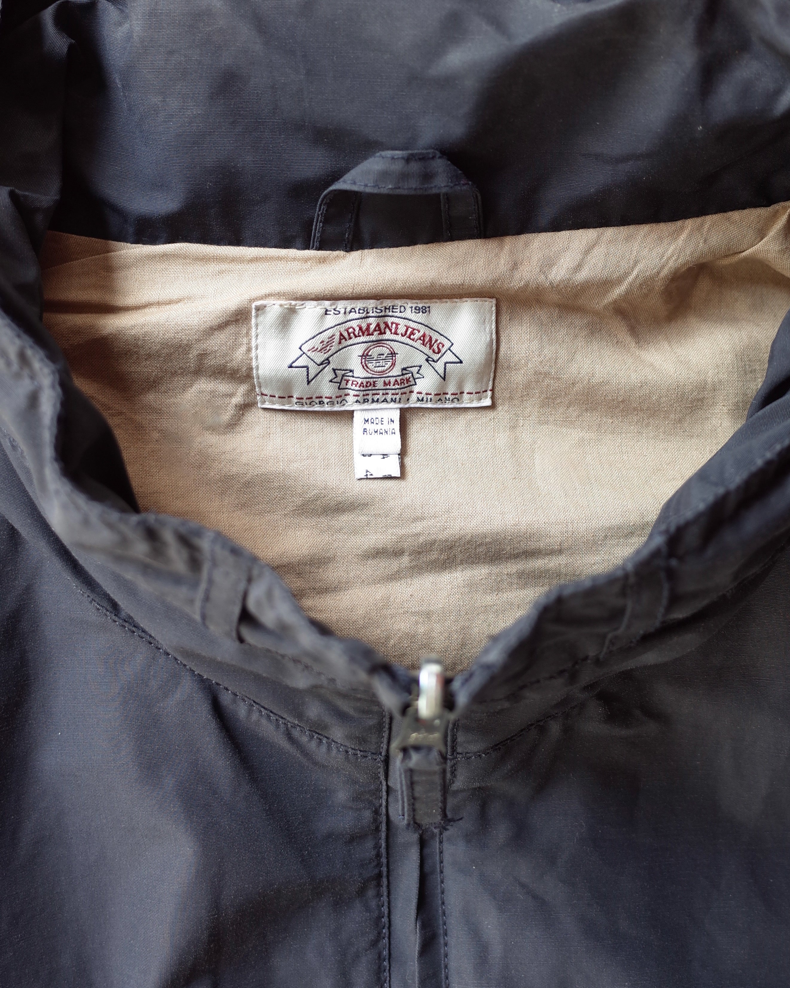 ★Used / ARMANI JEANS REVERSIBLE NYLON JACKET