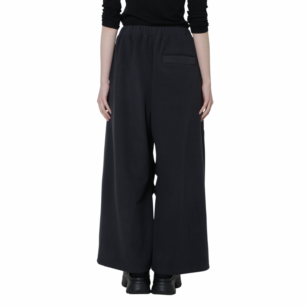 FLEECE WIDE PANTS