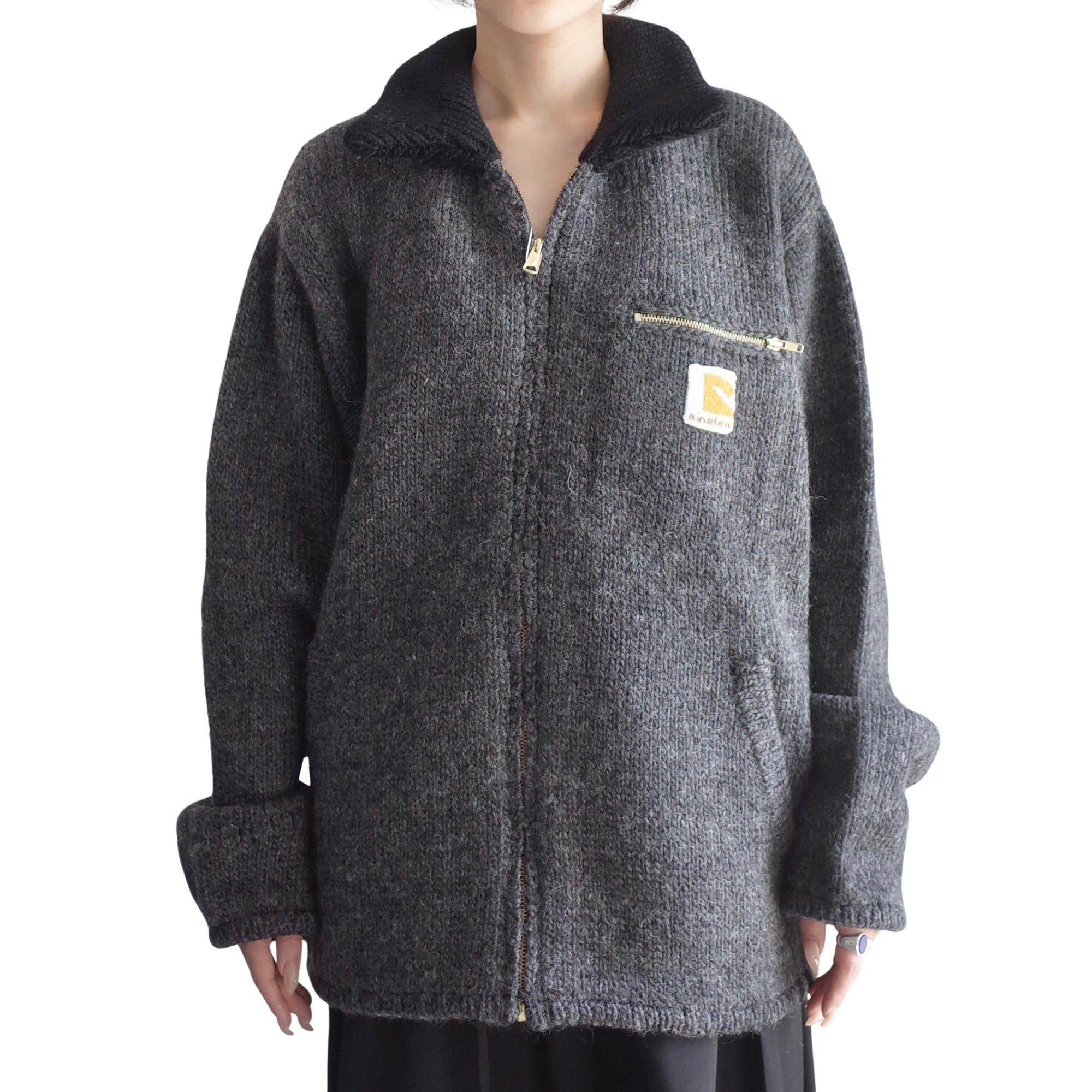 HOME MADE KNITTING DETROIT JACKET