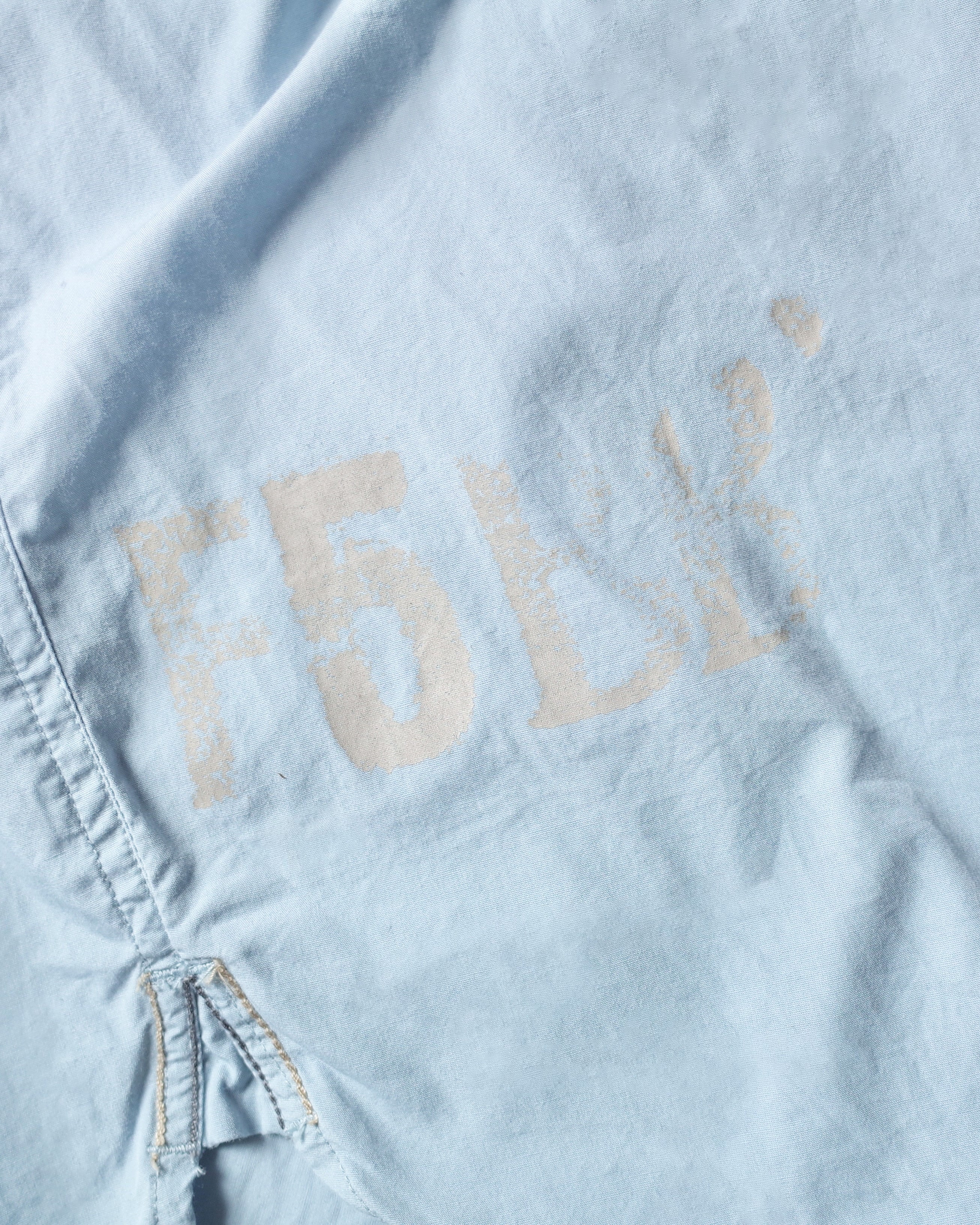 Used / ZIPPED PLAIN SHIRT