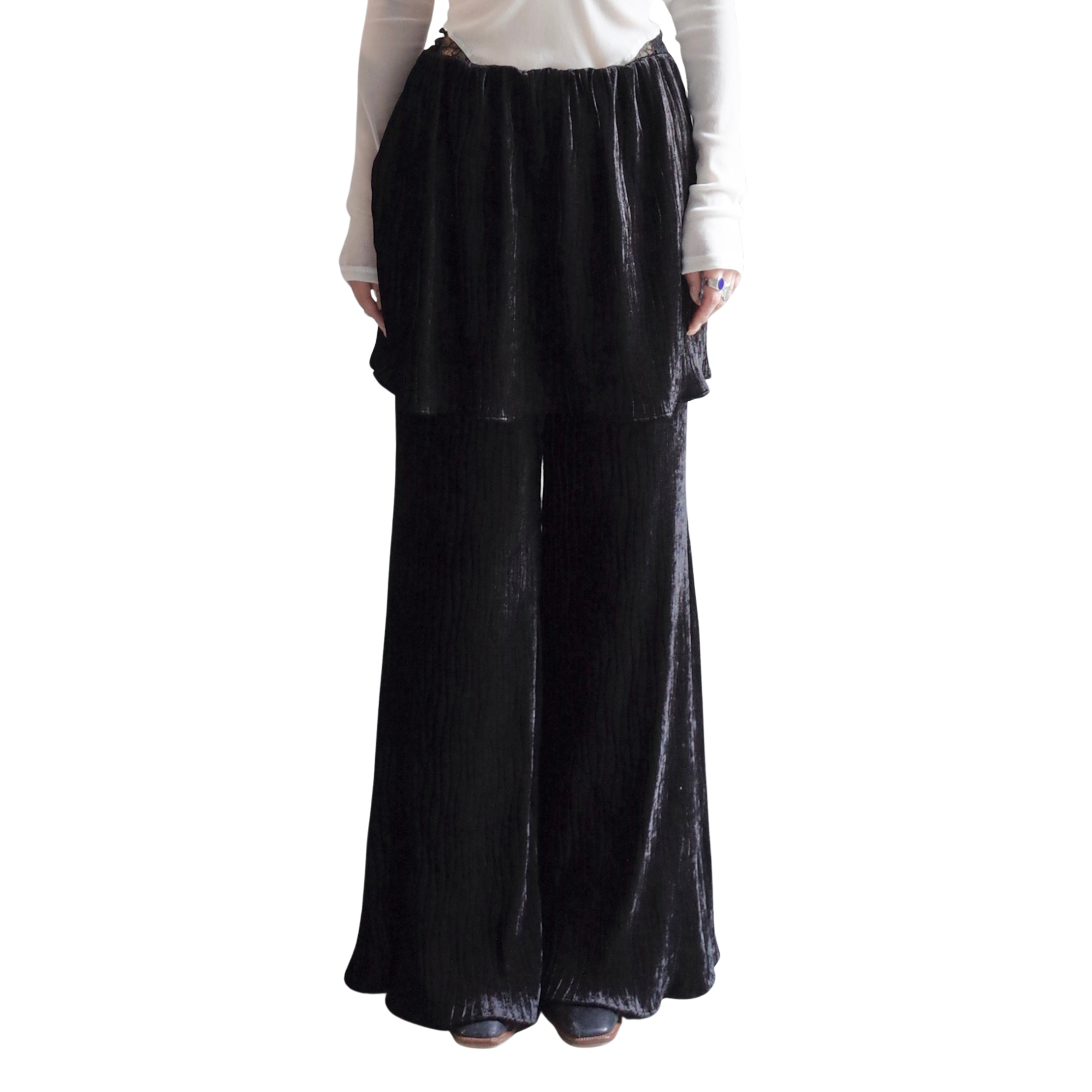 PLEATED PANTS