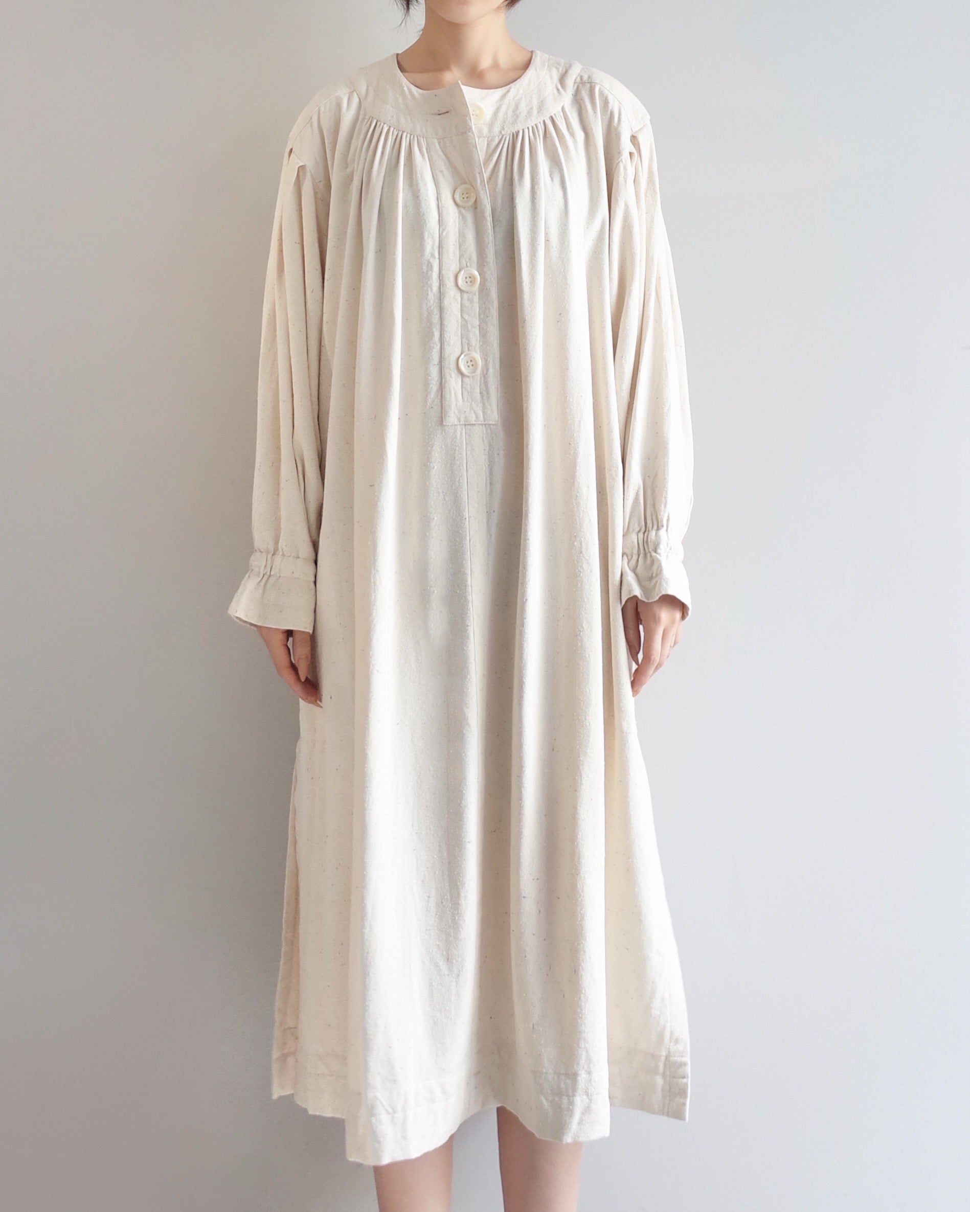 Used / 90s YVES SAINT LAURENT SHIRT ONEPIECE