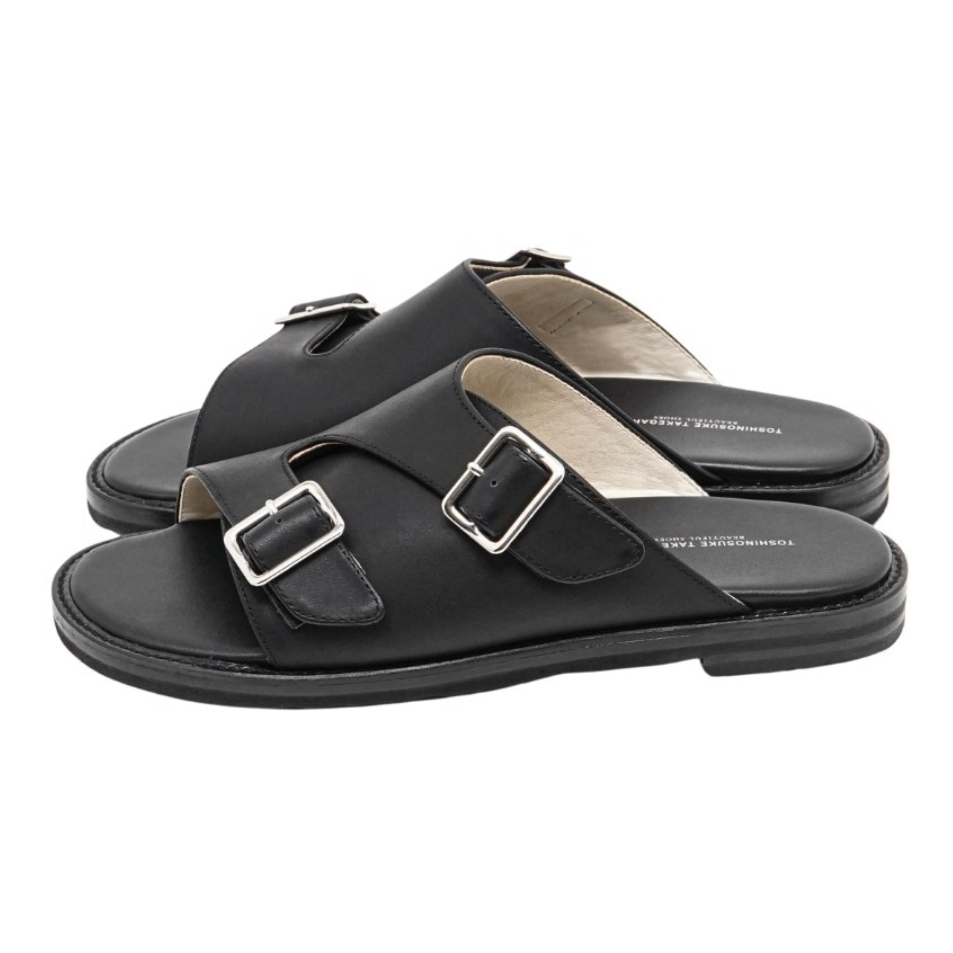 DOUBLE BELT SANDALS