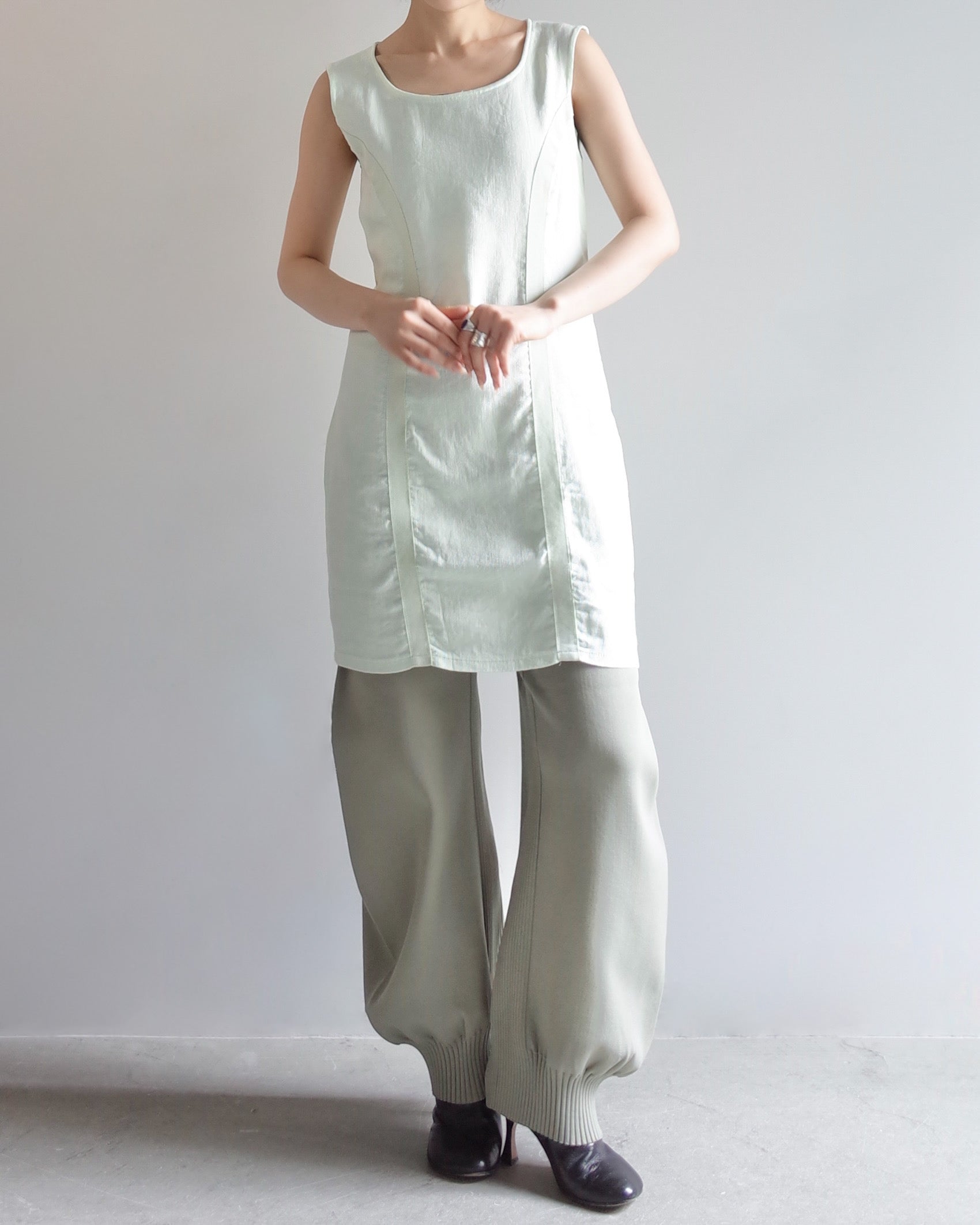 Used / 90s OLIVER by VALENTINO GARAVANI SLEEVELESS ONEPIECE