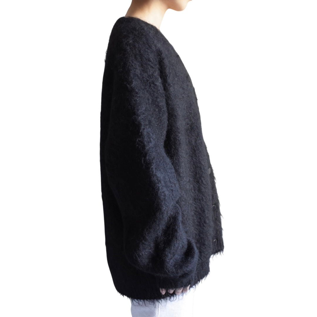 SOLID VINTAGE BRUSHED CARDIGAN