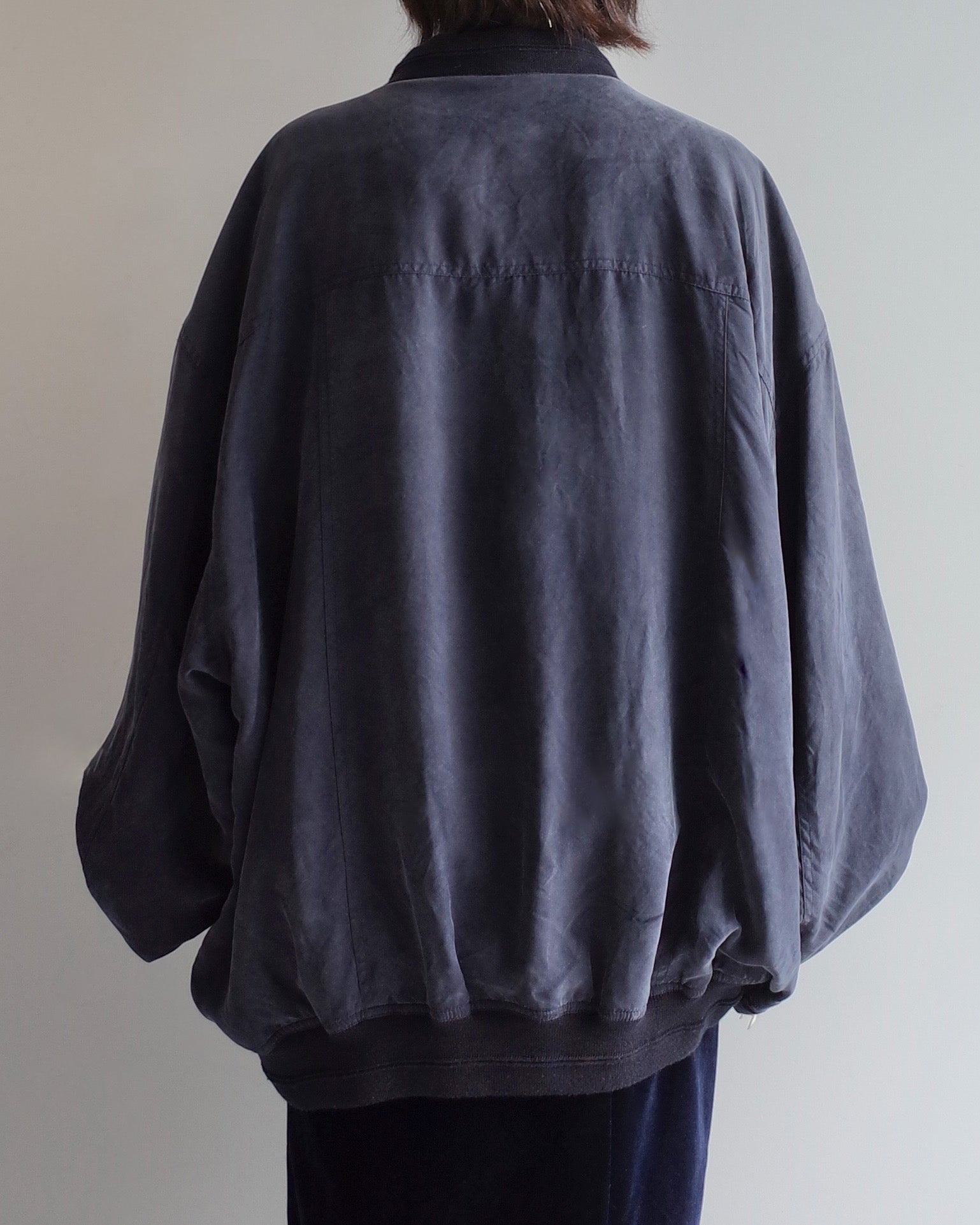 Used / SILK BLOUSON