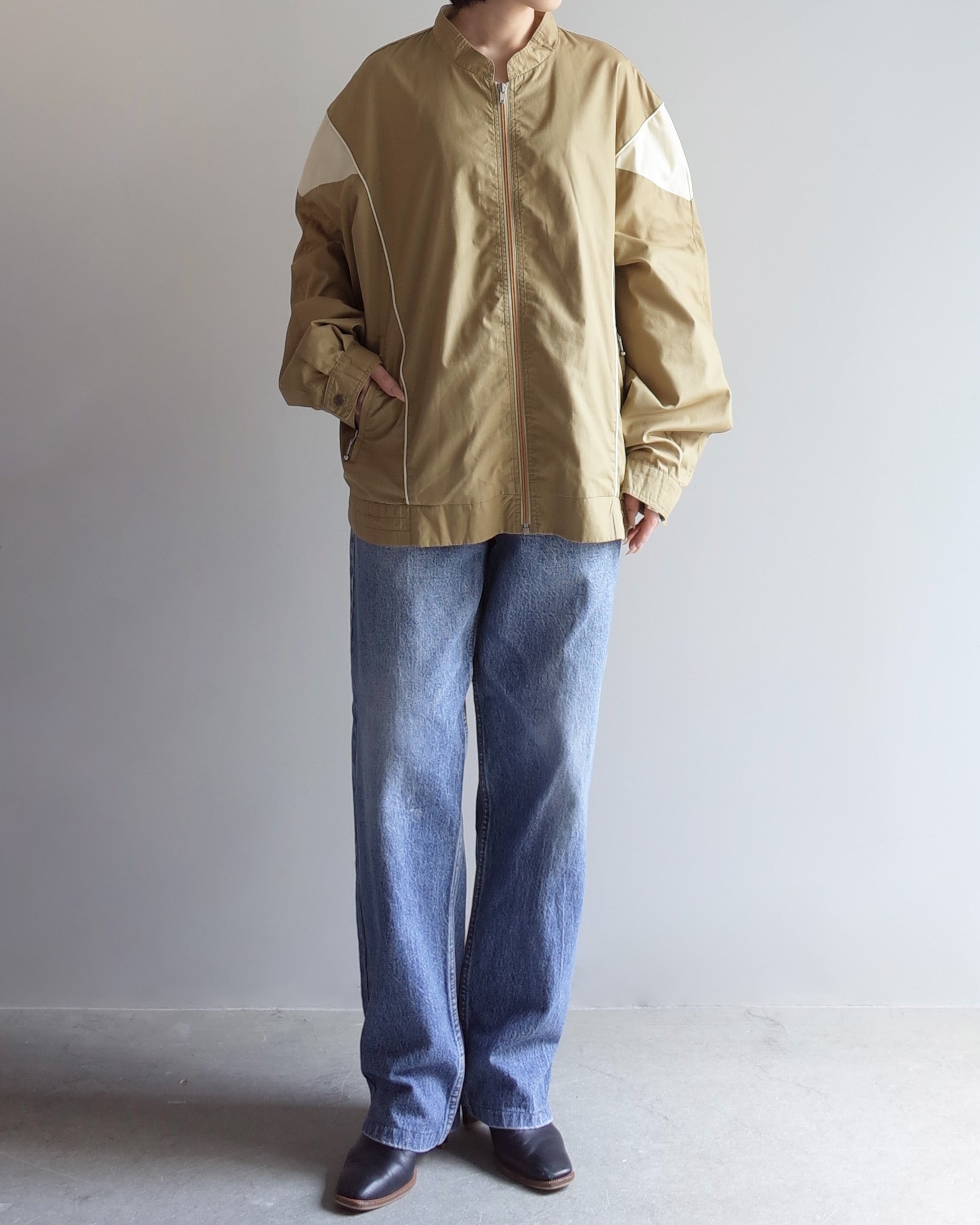 Used / STAND COLLAR JACKET