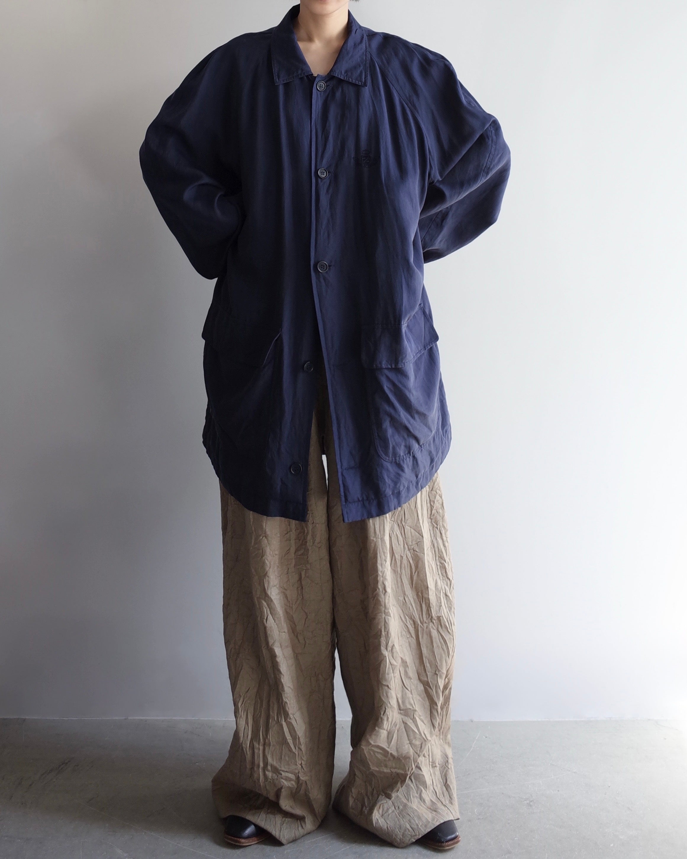 ★Used / SILK HALF COAT