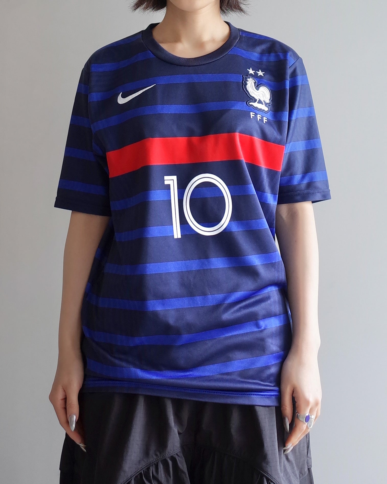 Used / 2020s NIKE KYLIAN MBAPPÉ FRANCE 10 REPLICA JERSEY