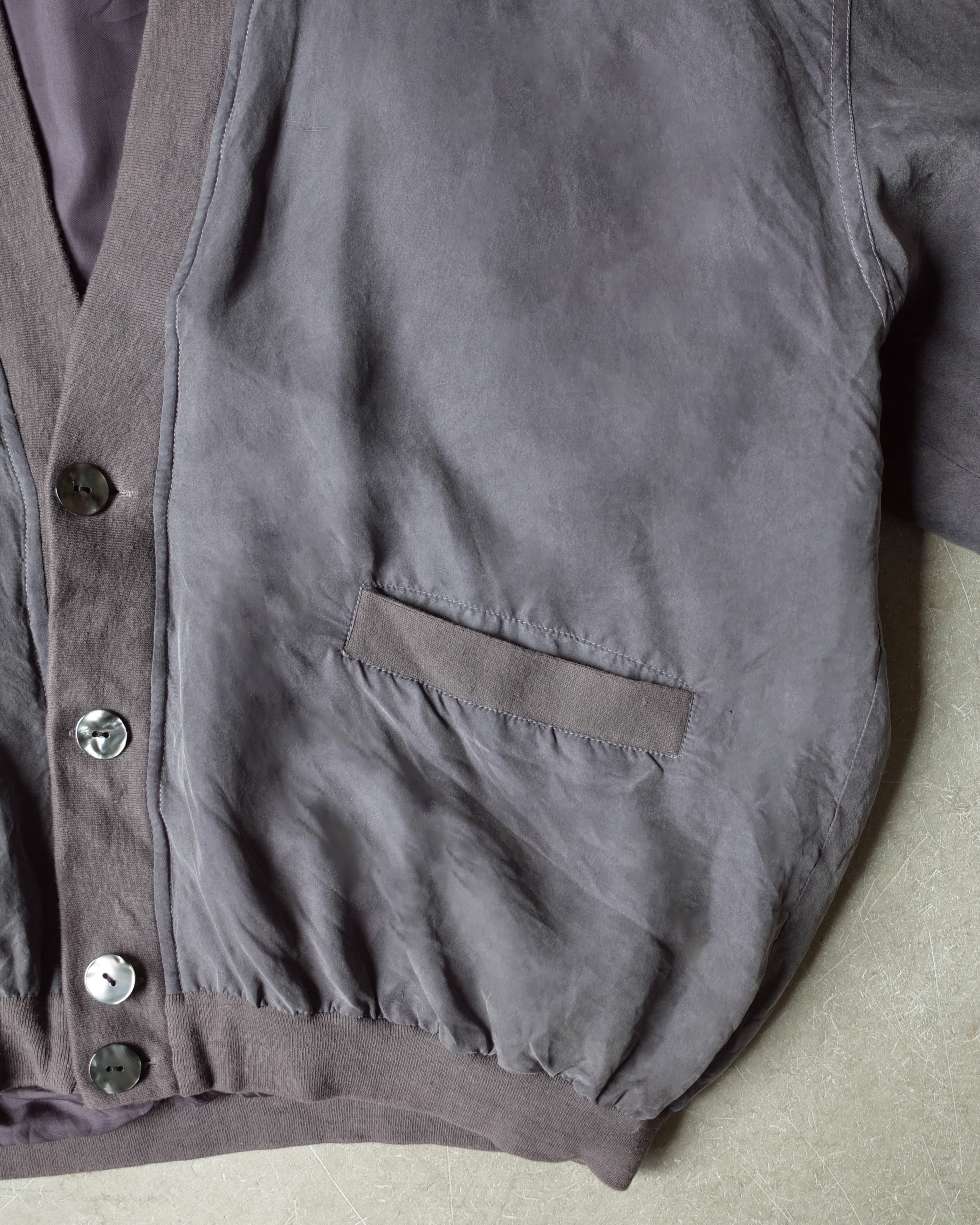 Used / SILK CARDIGAN