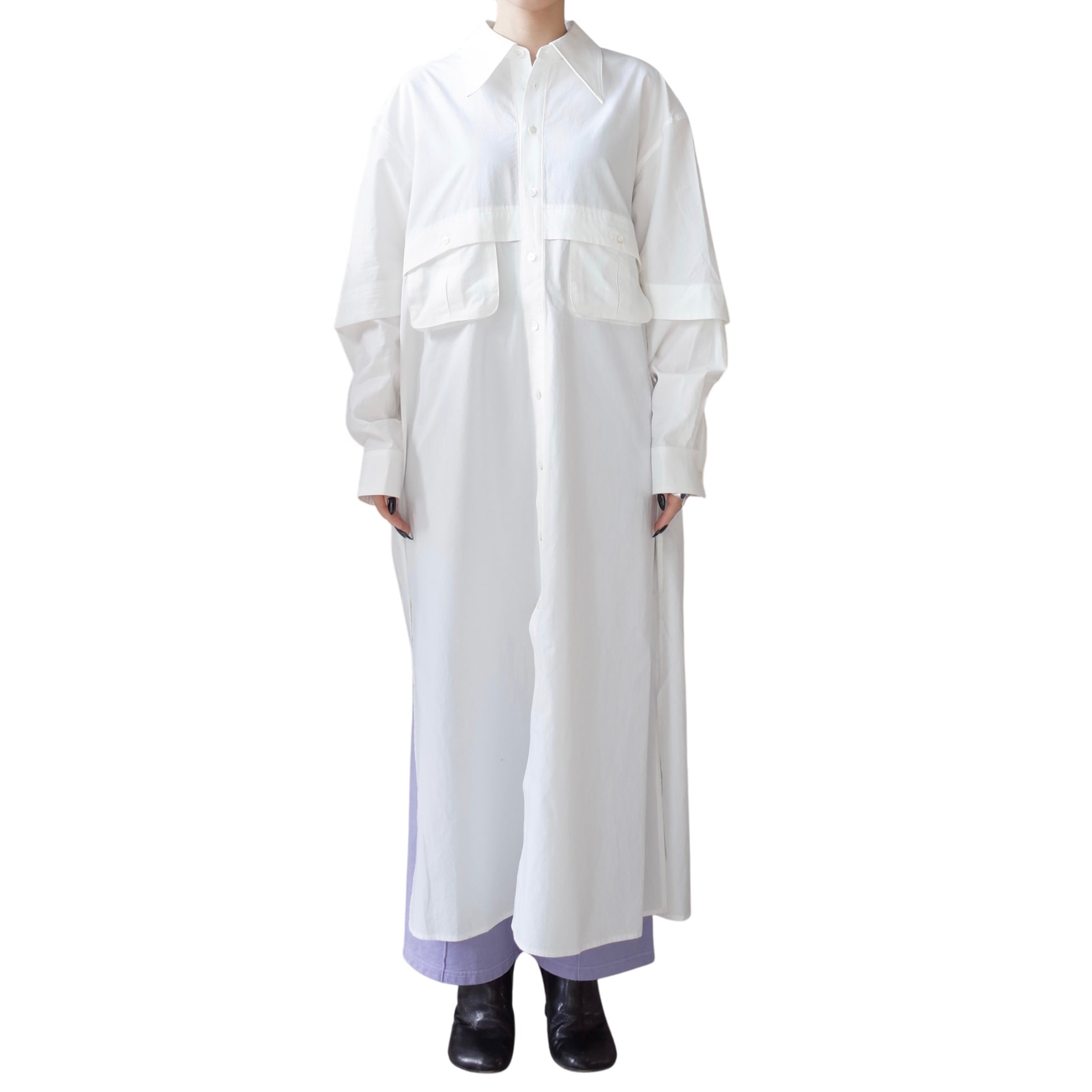 CARGO SHIRT DRESS