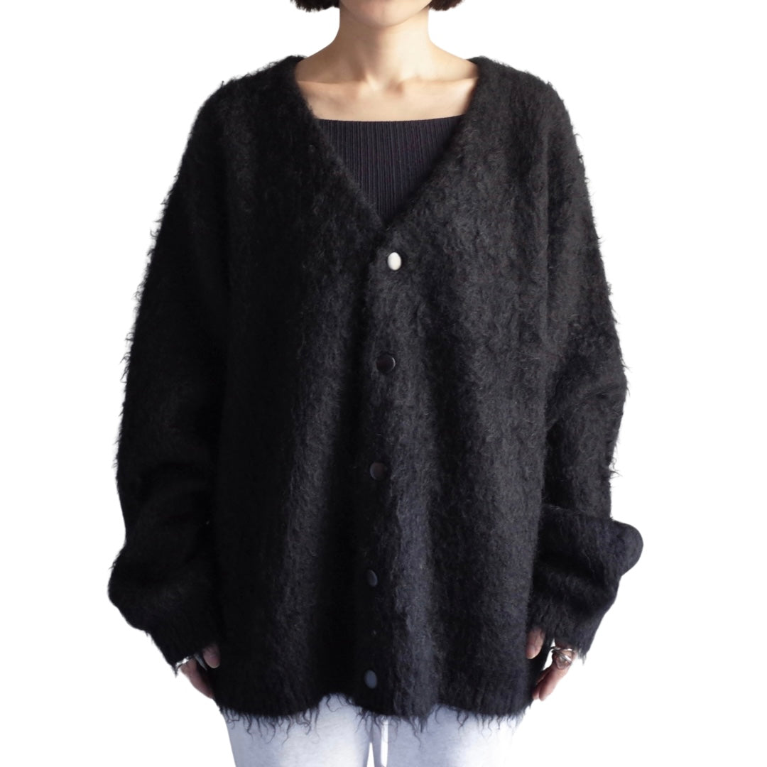 SOLID VINTAGE BRUSHED CARDIGAN