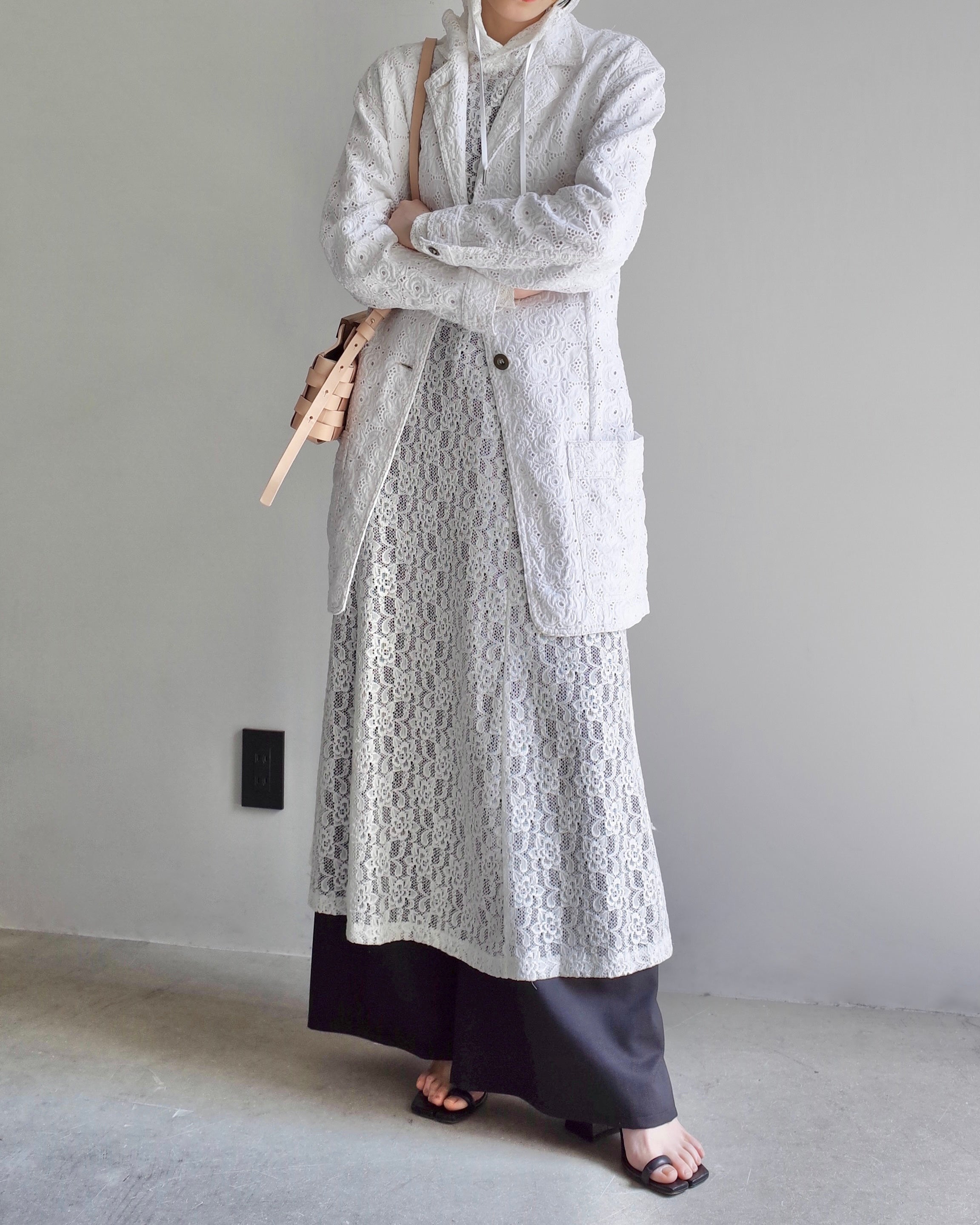 Used / COTTON RACE SINGLE JACKET