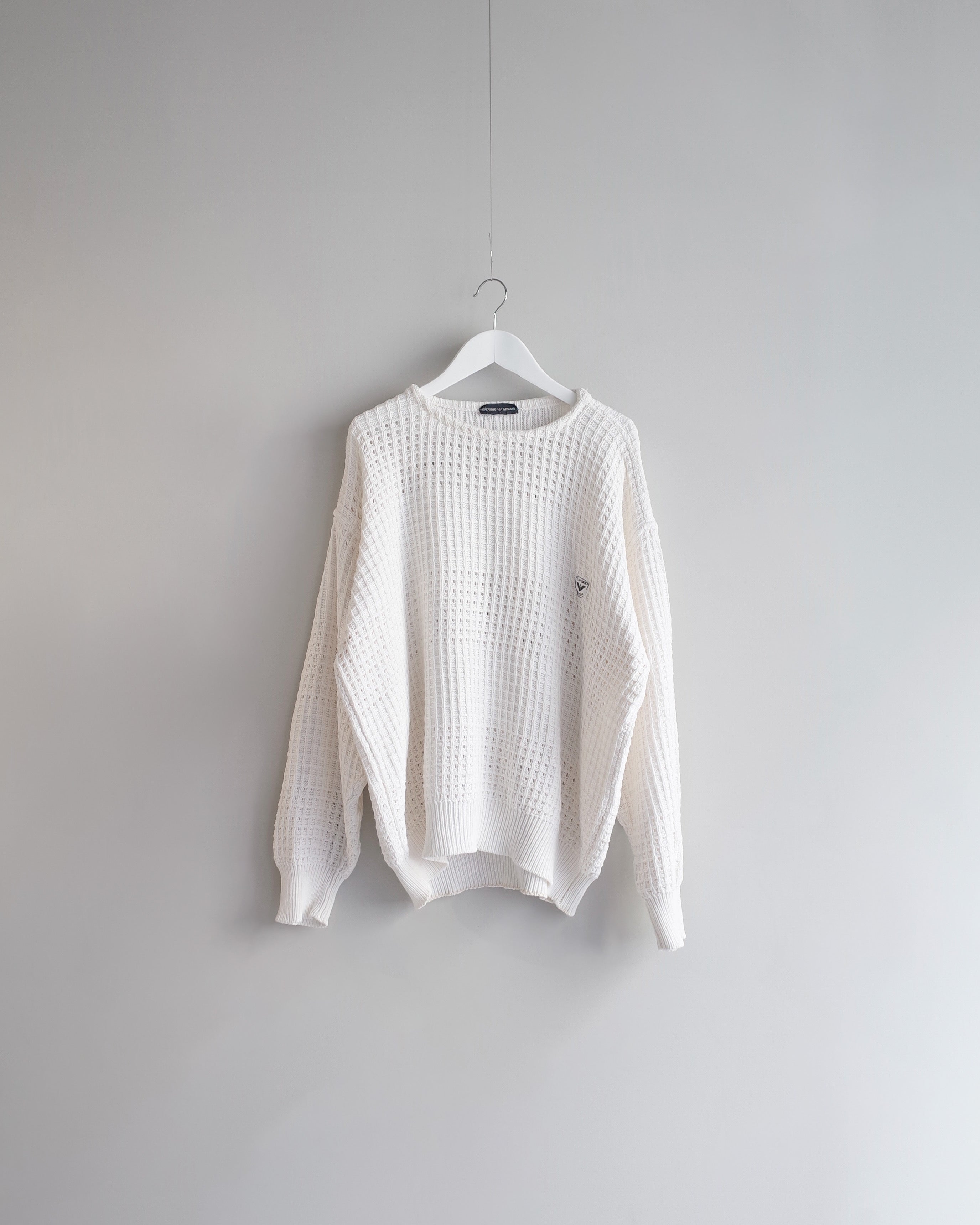 Used / EMPORIO ARMANI KNIT PULLOVER