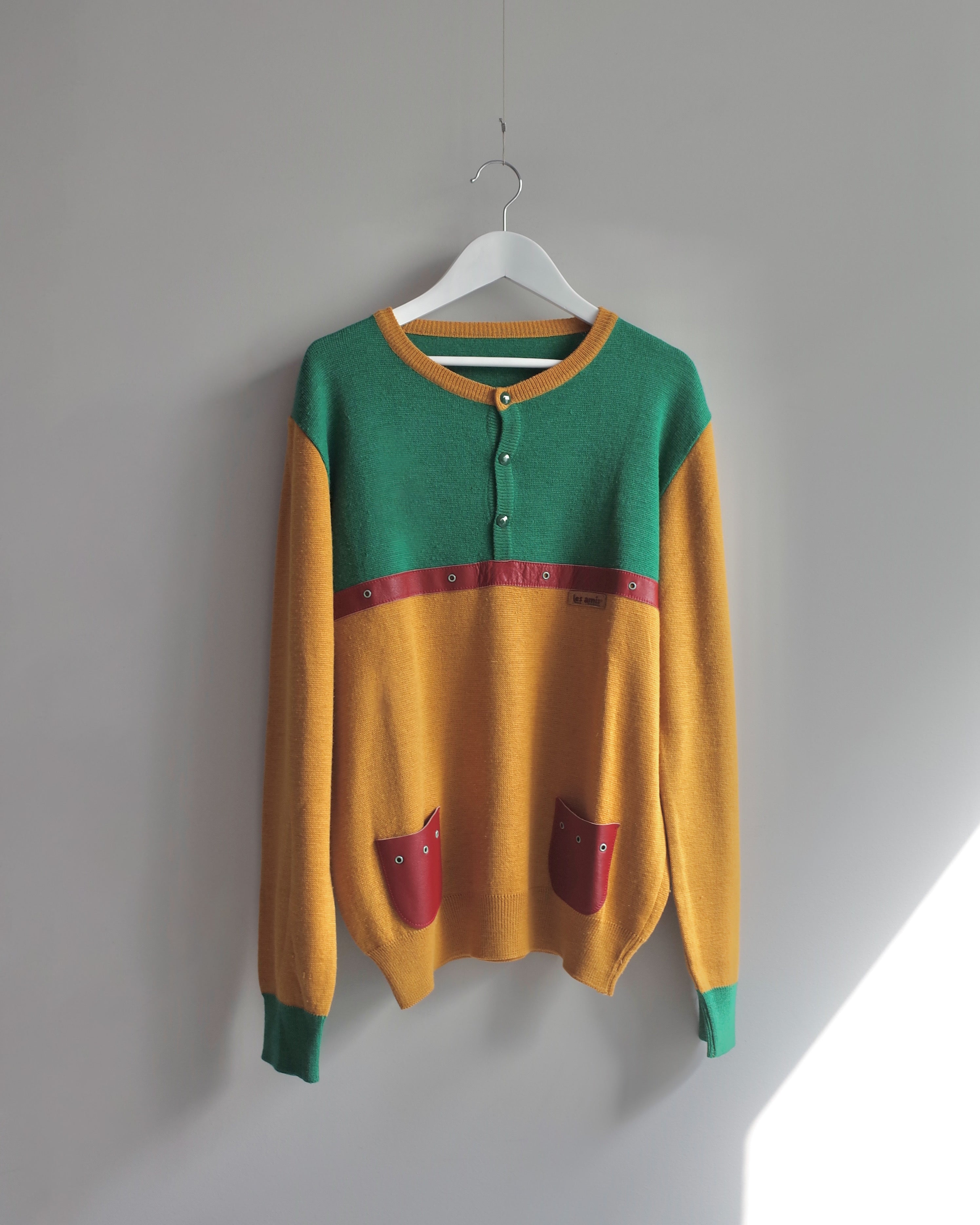 Used / HENRYNECK MULCHCOLOR SWEATER