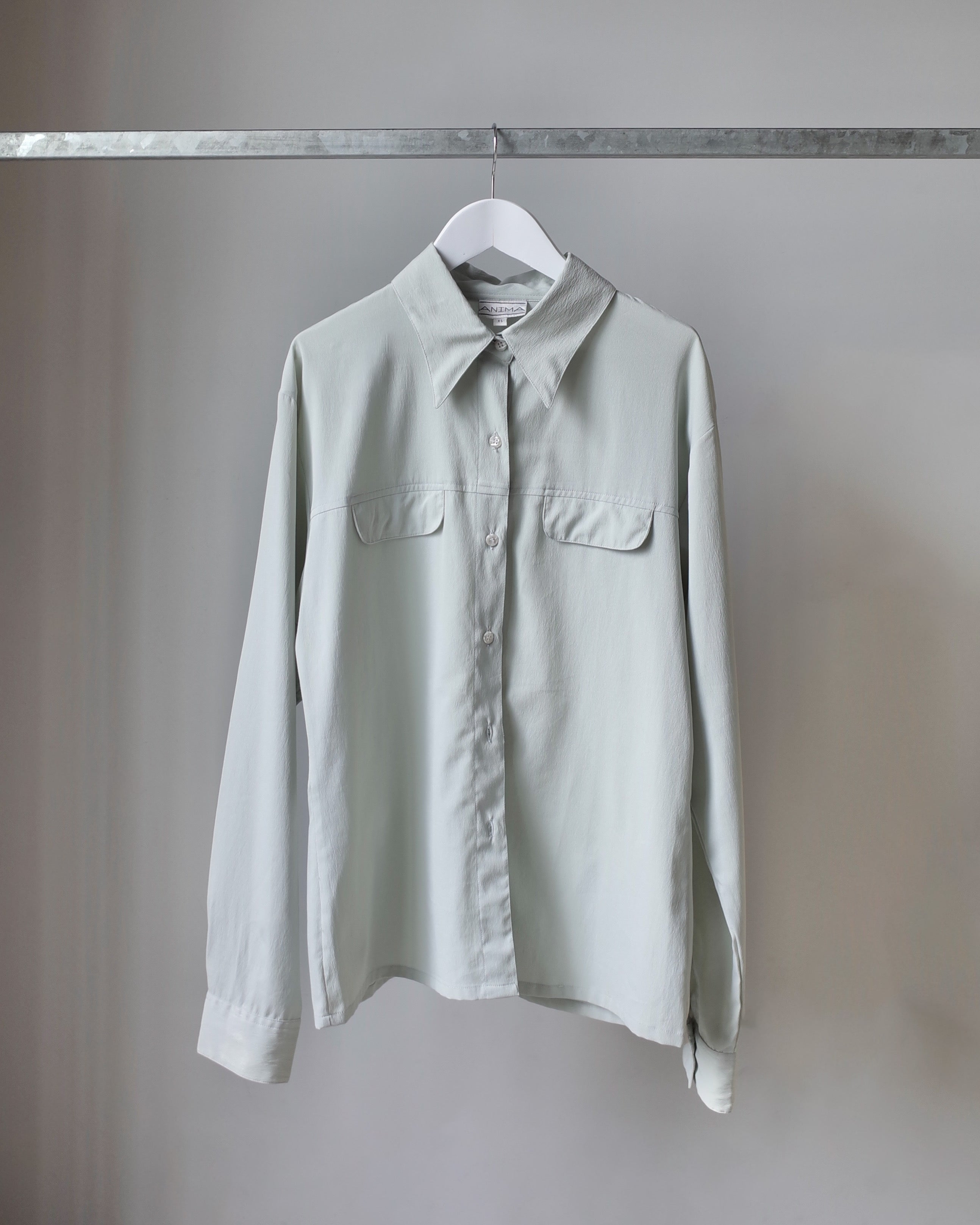 Used / FLAP POCKET MILITARY SHIRT