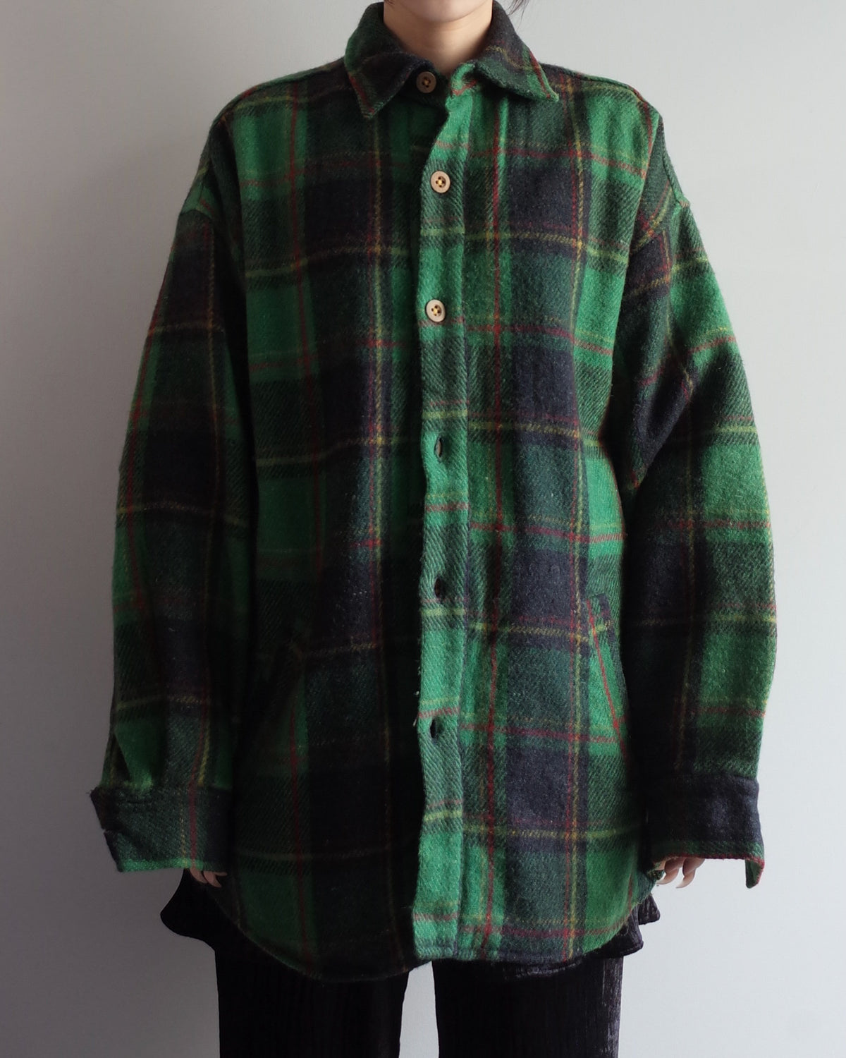Used / WOOL SHIRT JACKET