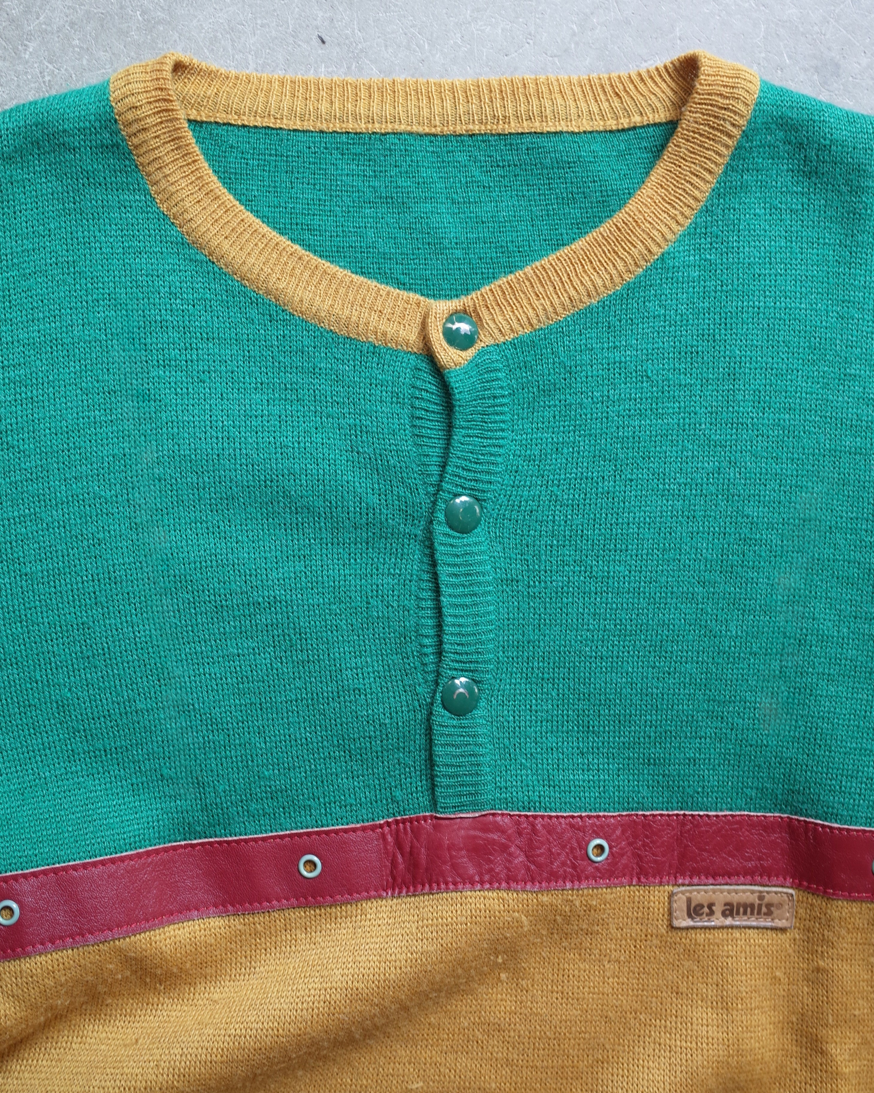 Used / HENRYNECK MULCHCOLOR SWEATER