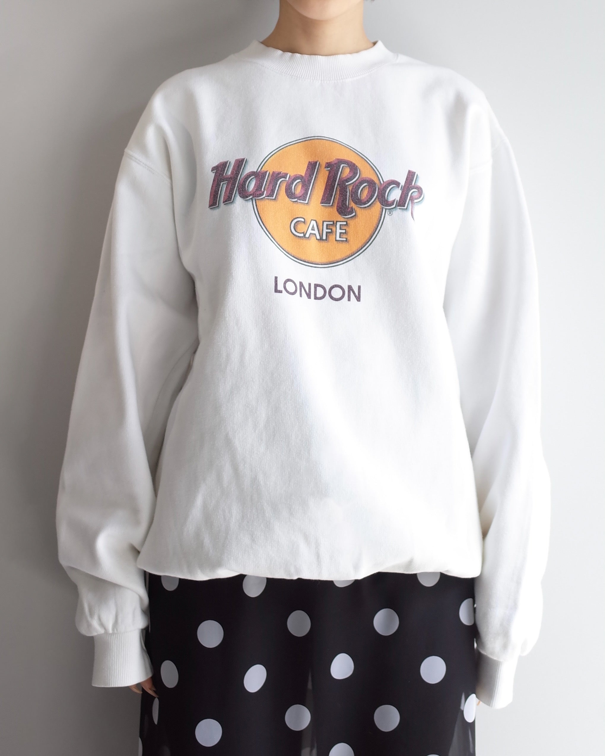 Used / HARD ROCK CAFE SWEAT PULLOVER