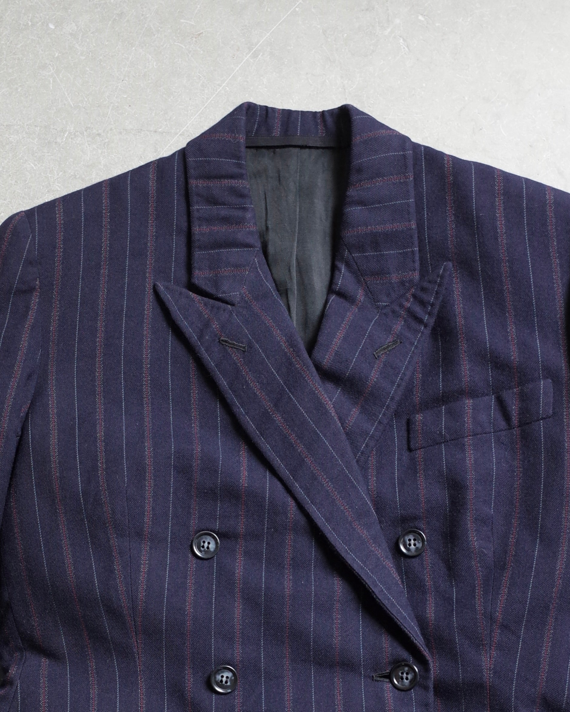 ★Used / STRIPED DOUBLE JACKET