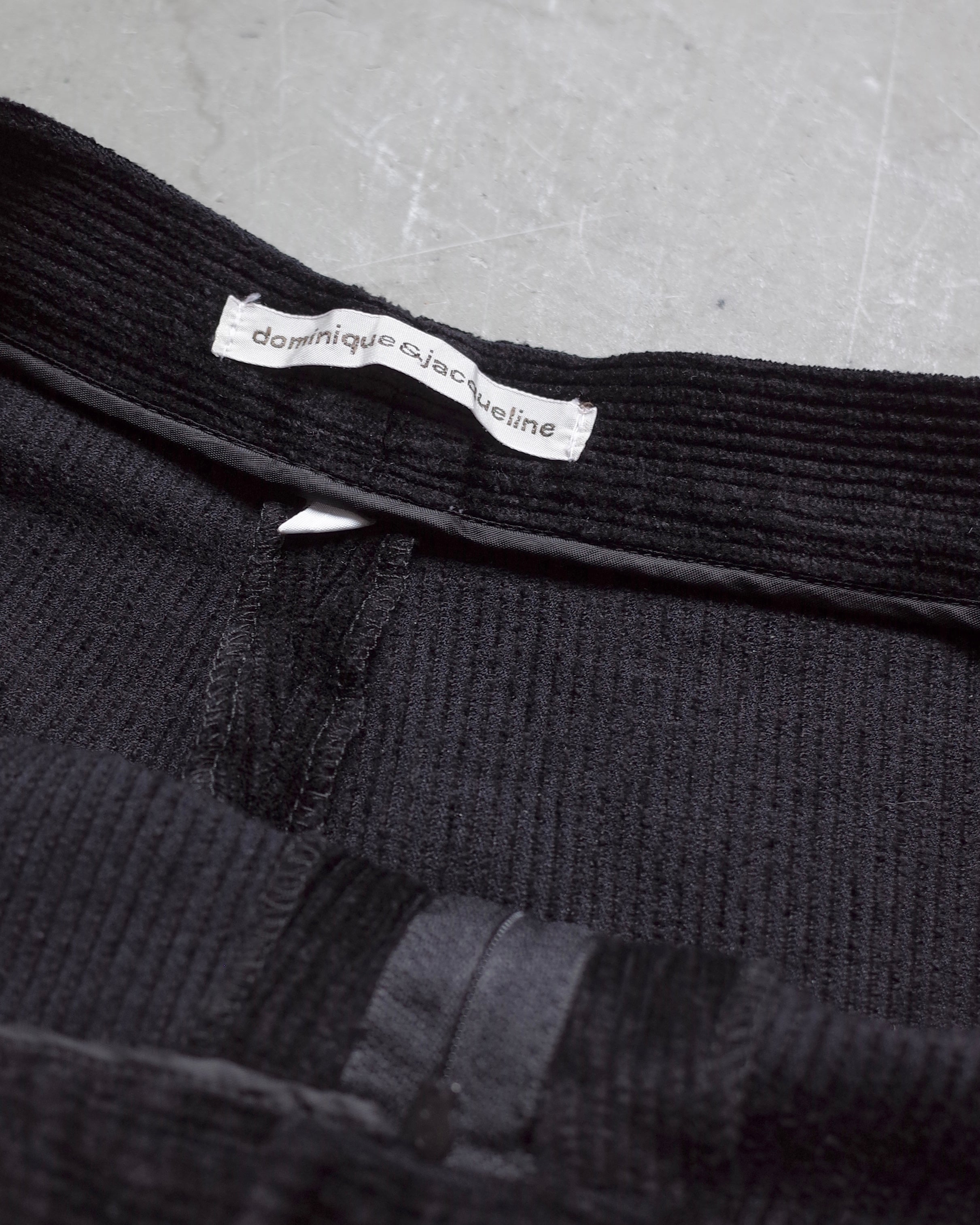 Used / CORDUROY STIRRUP PANTS