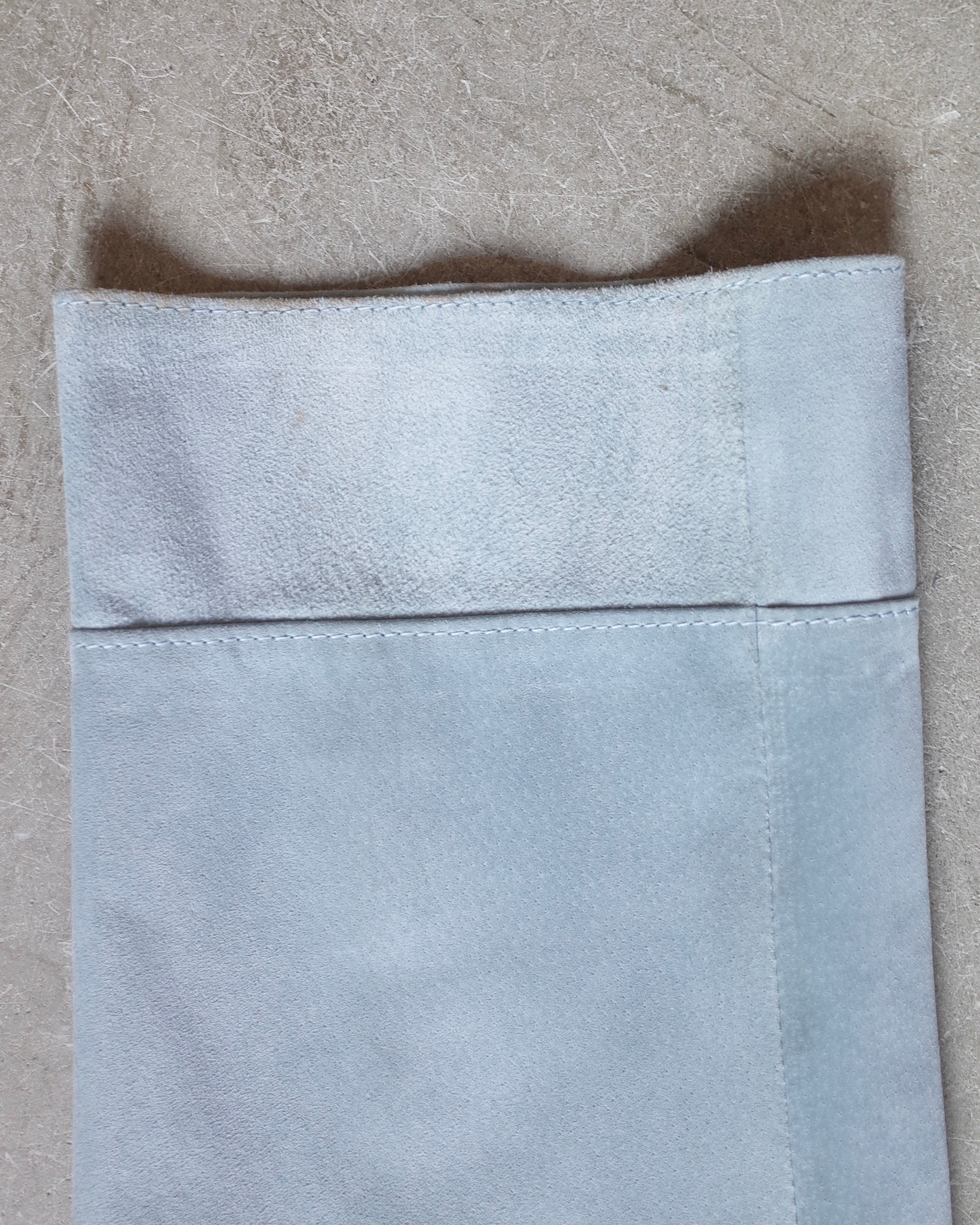 Used / CROPPED LEATHER PANTS