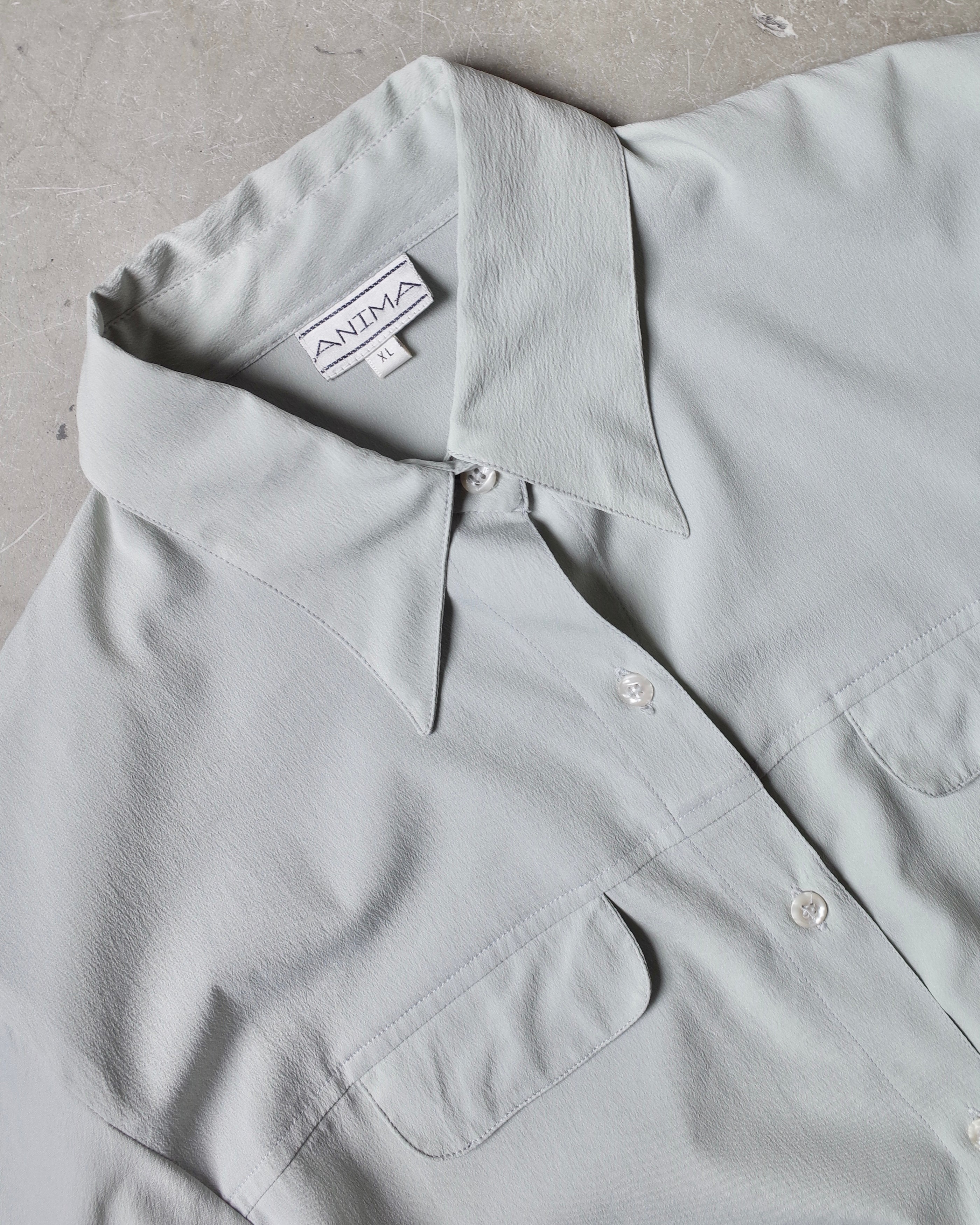 Used / FLAP POCKET MILITARY SHIRT