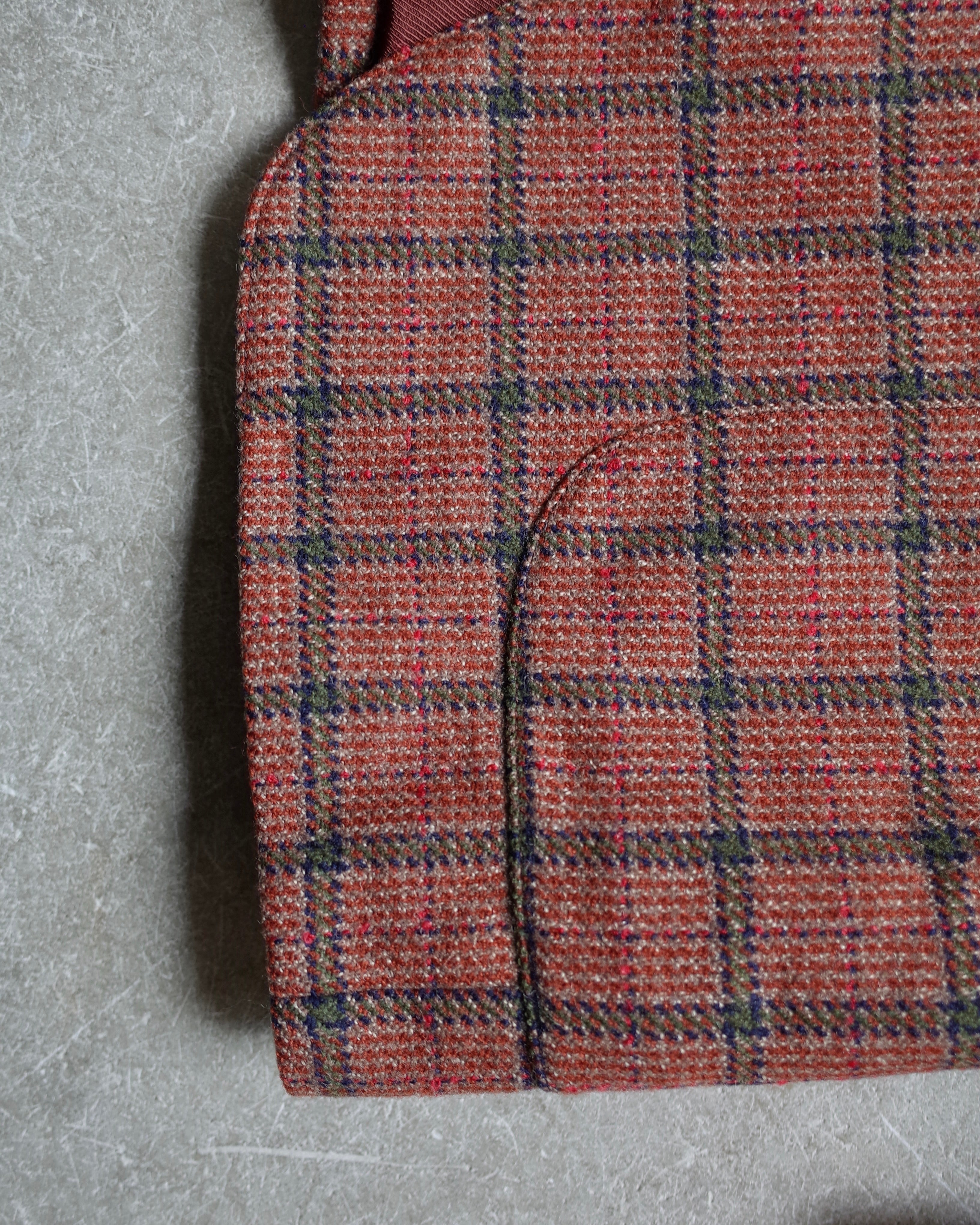 ★Used / CHECK PATTERN BLAZER JACKET