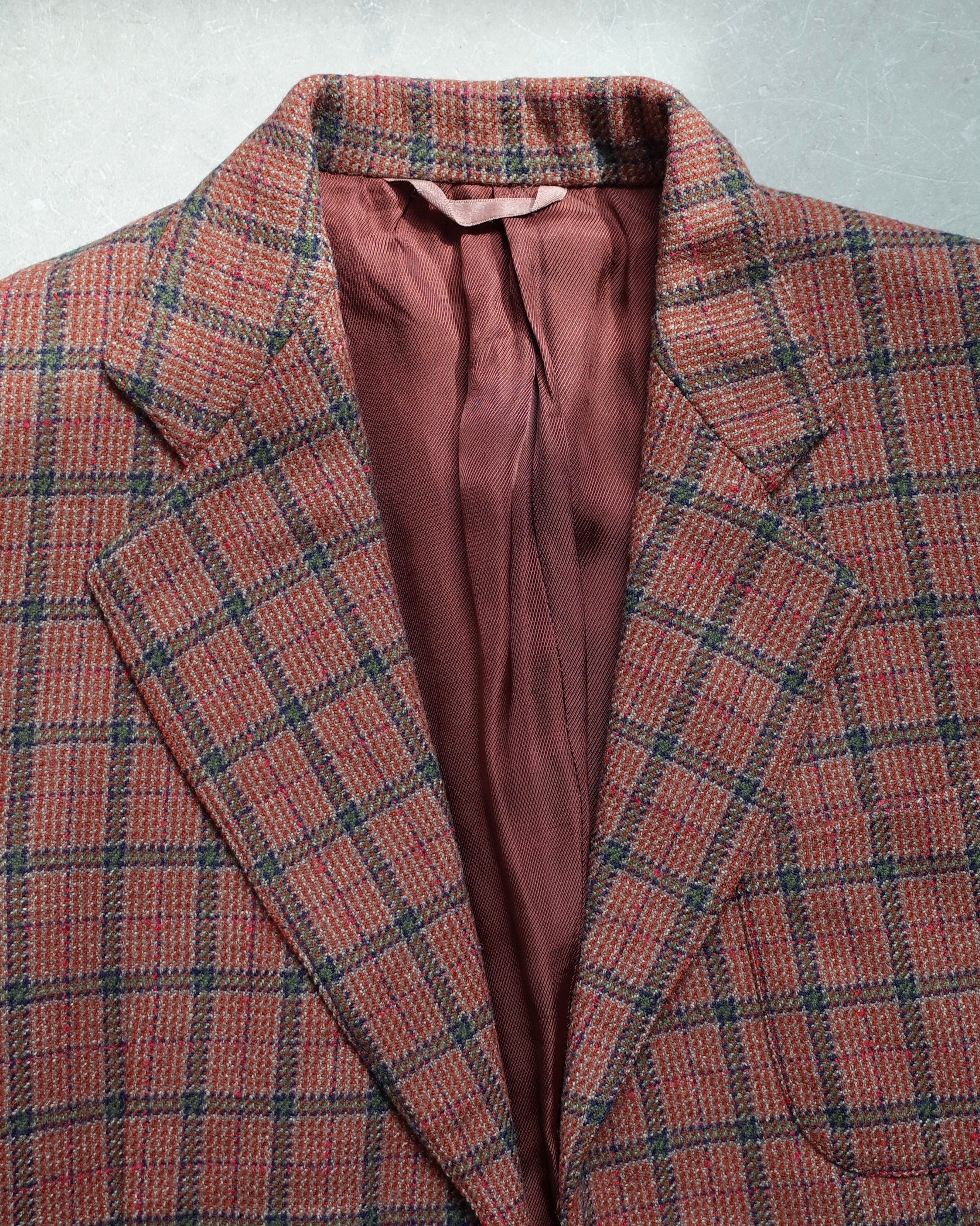 ★Used / CHECK PATTERN BLAZER JACKET