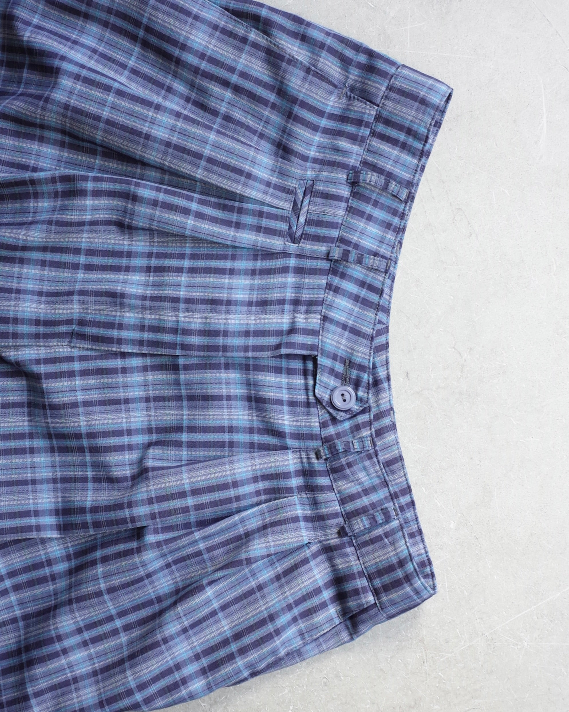 Used / CHECK HALF PANTS