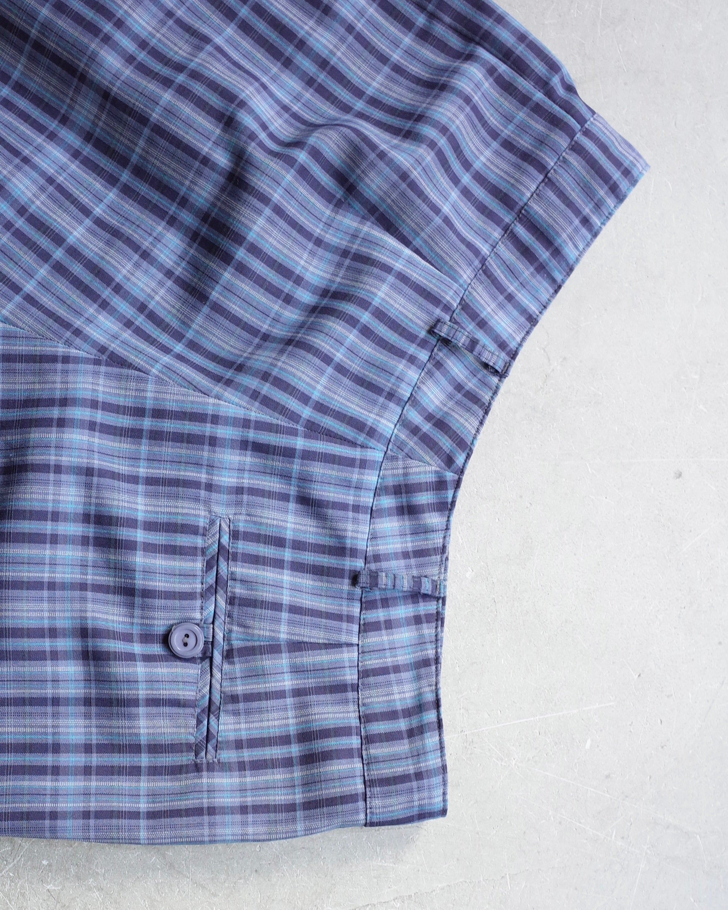 Used / CHECK HALF PANTS