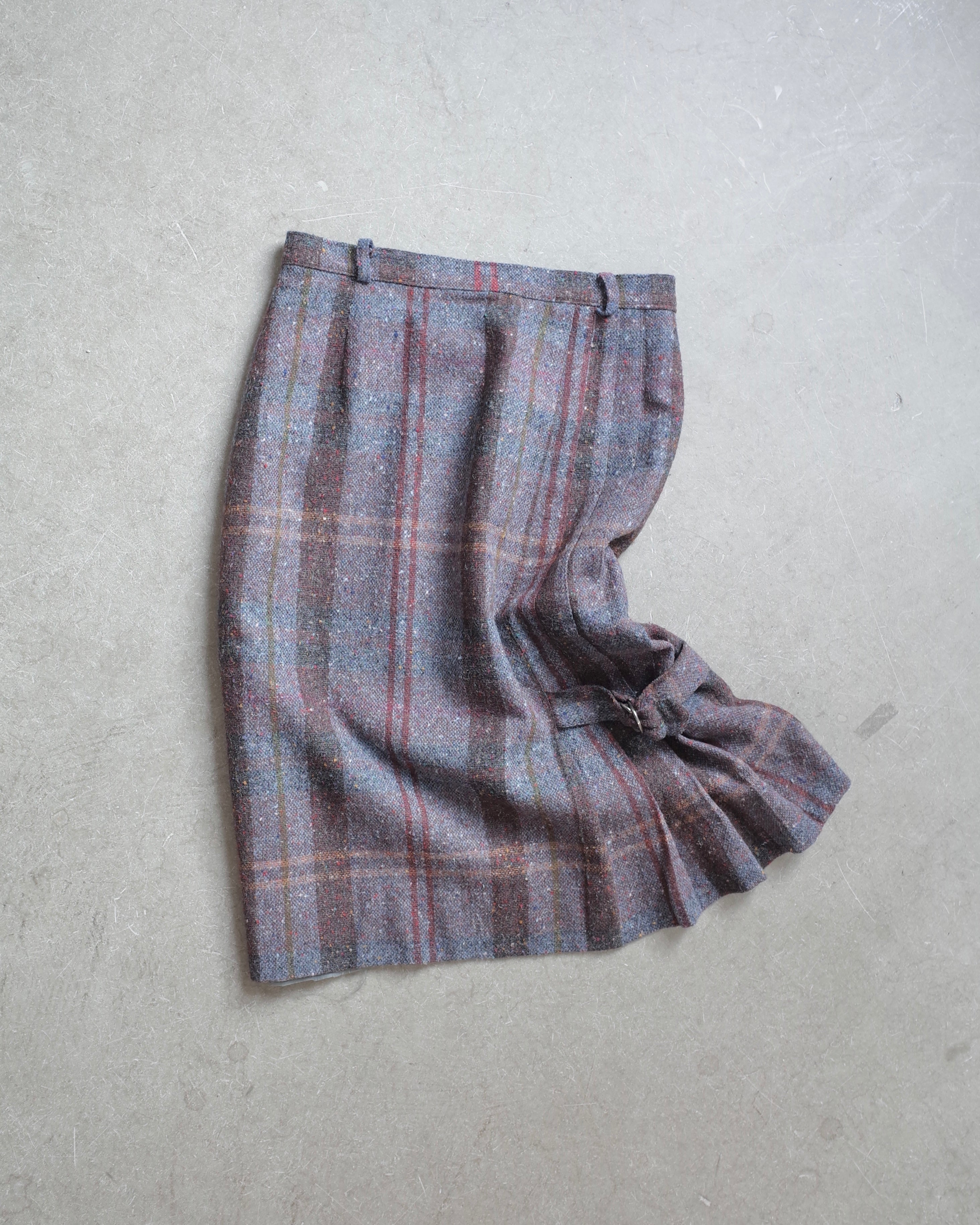 Used / CHECK SKIRT
