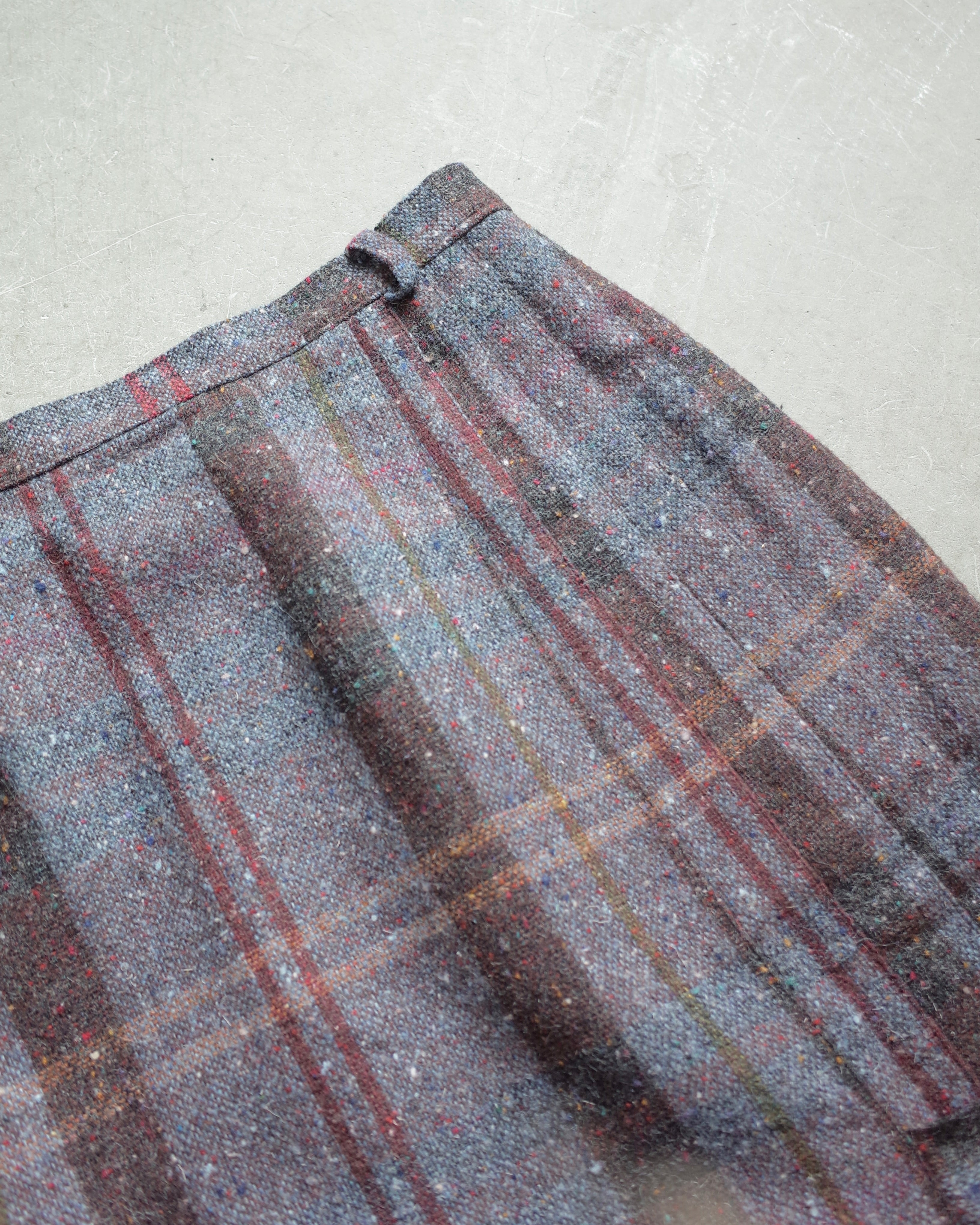 Used / CHECK SKIRT