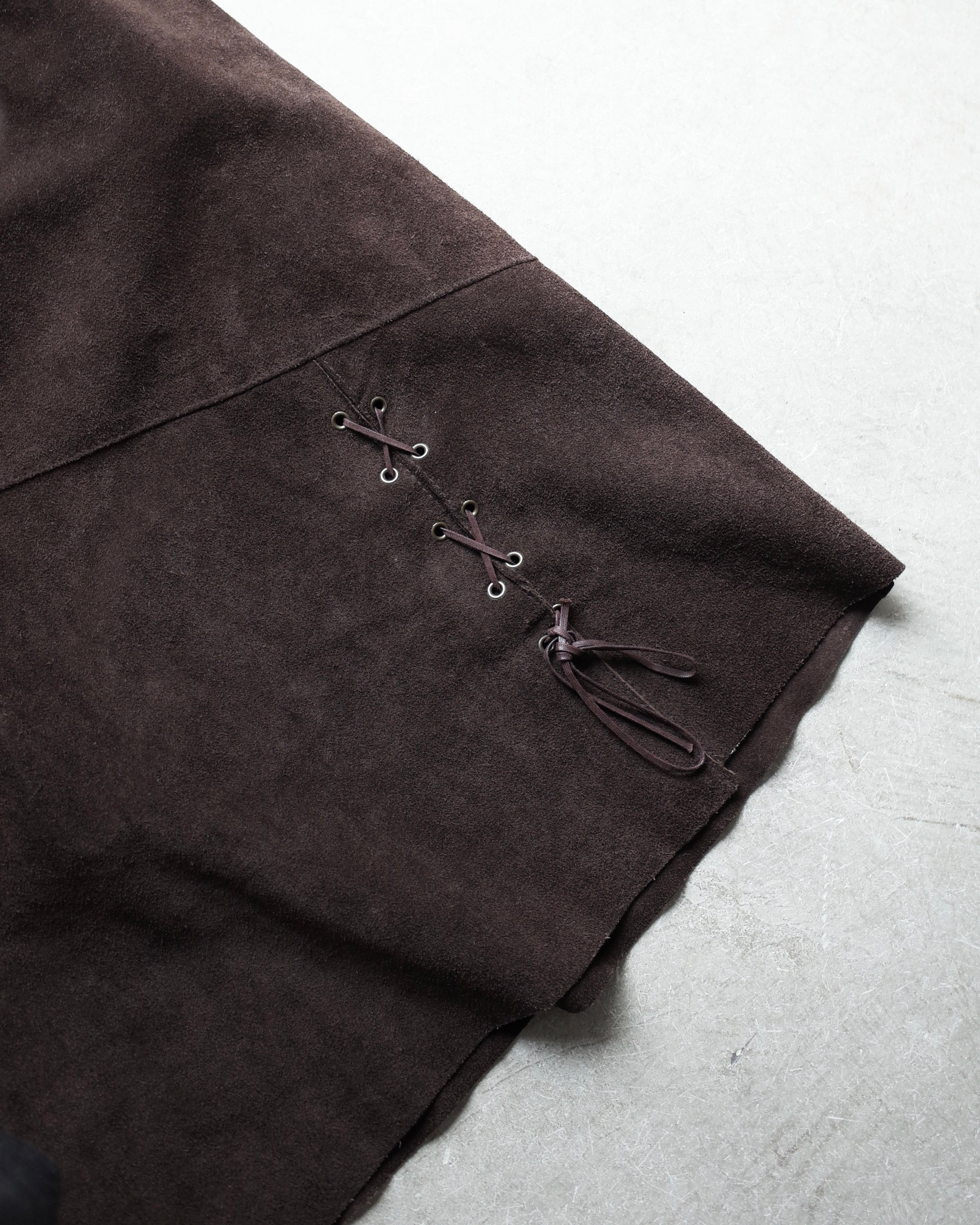 Used / LEATHER SKIRT