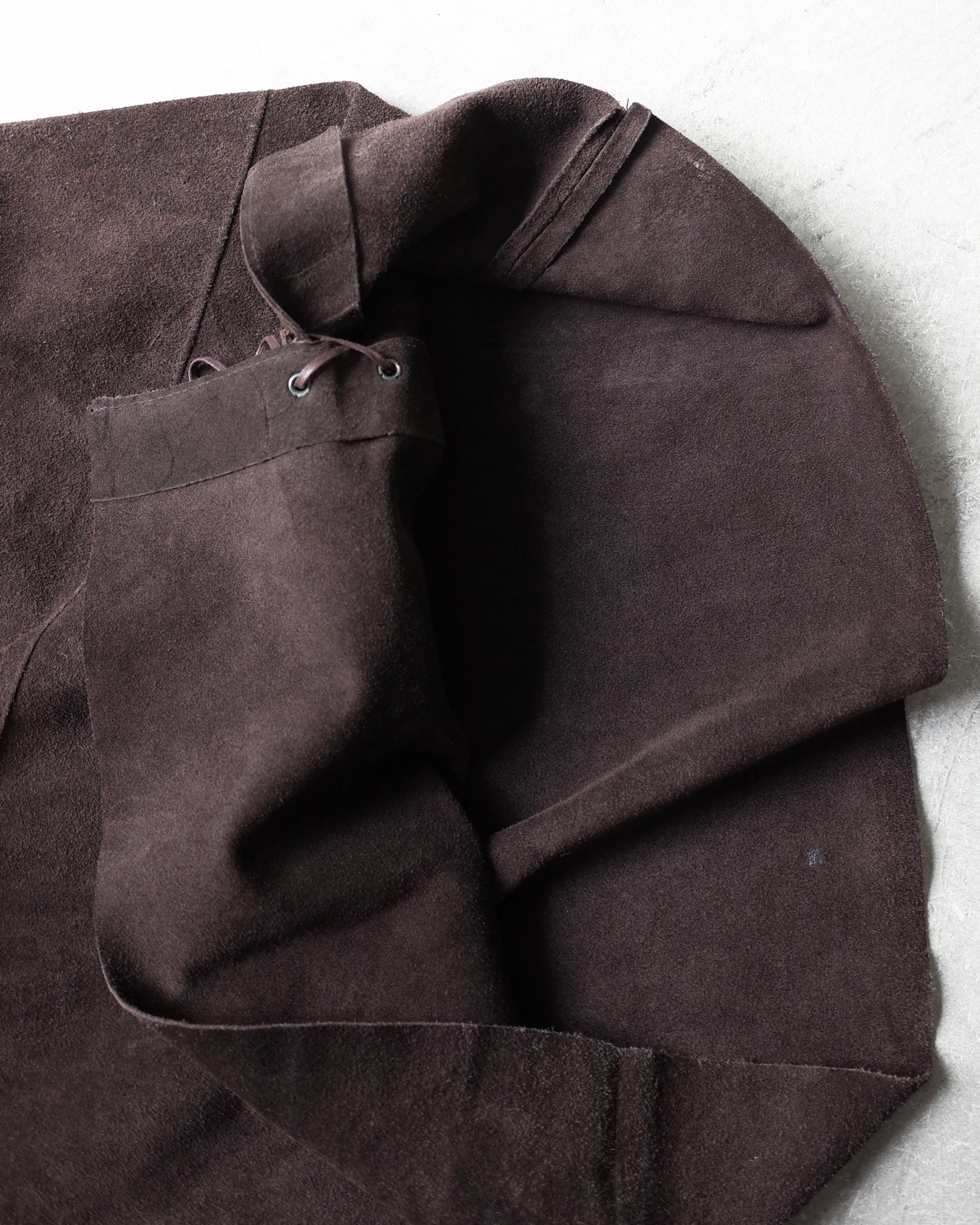 Used / LEATHER SKIRT