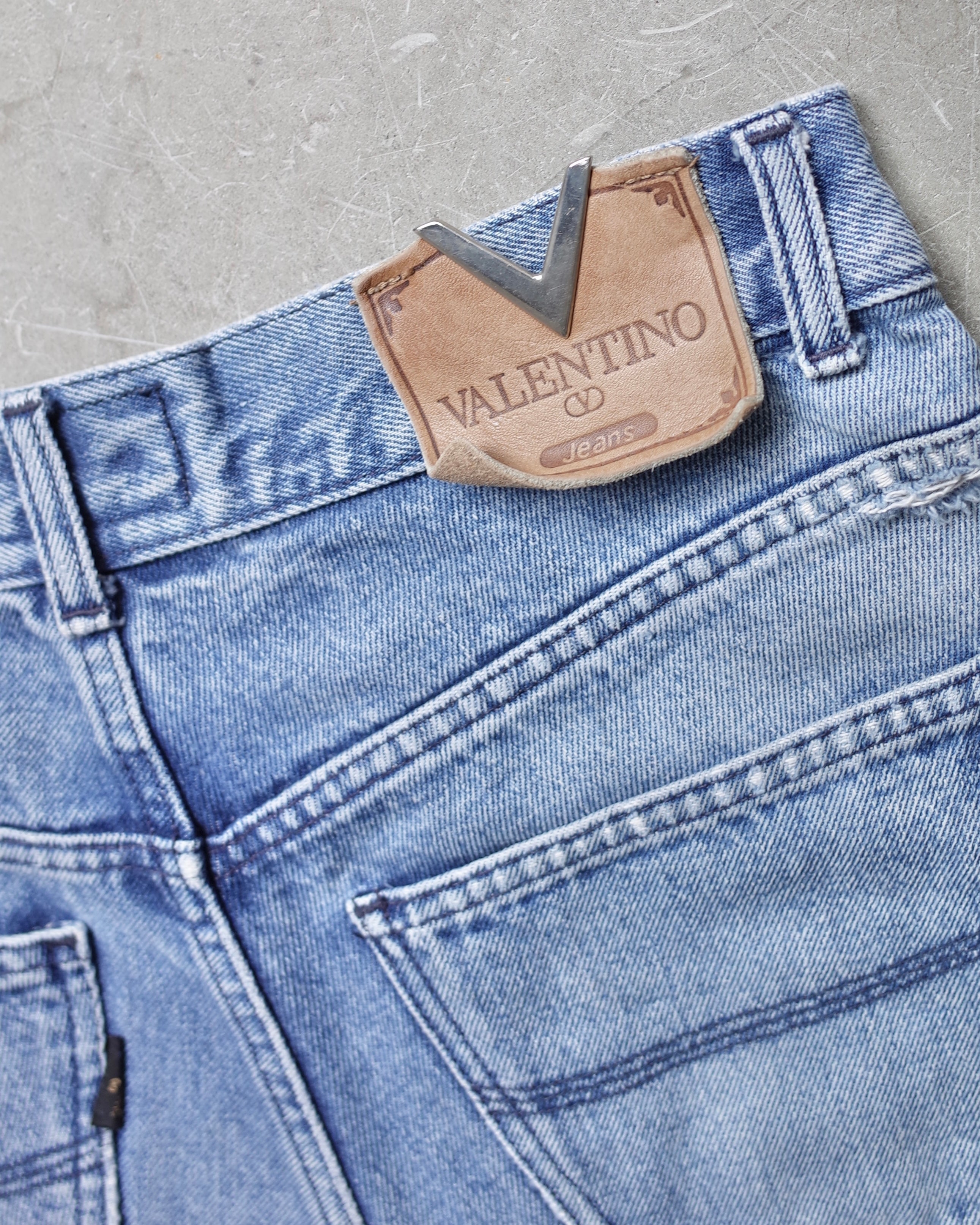 Used / VALENTINO DENIM SHORTS